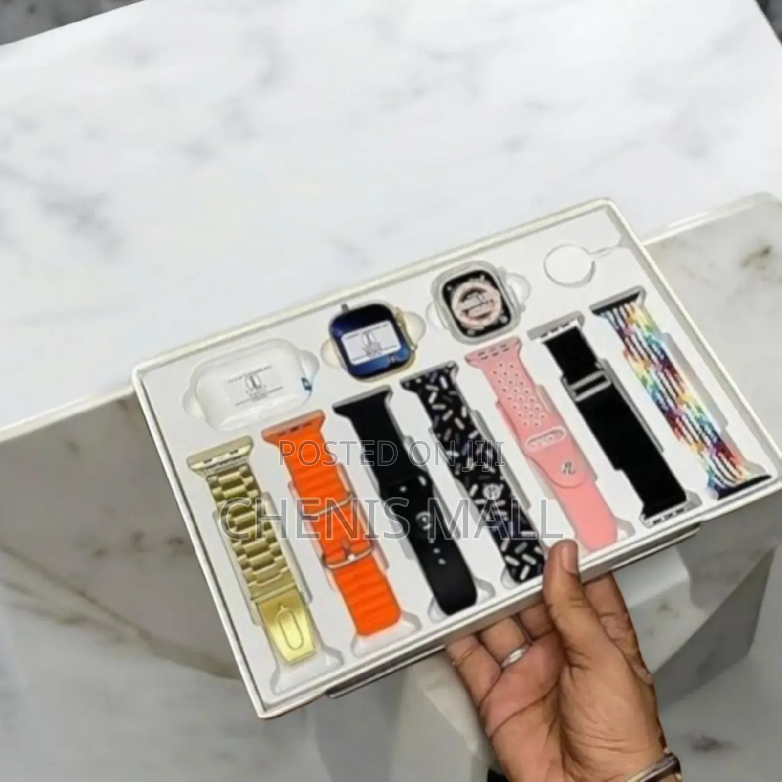 I20 Ultra Max Suit Combination Smartwatch 10 in 1 Set (526262)