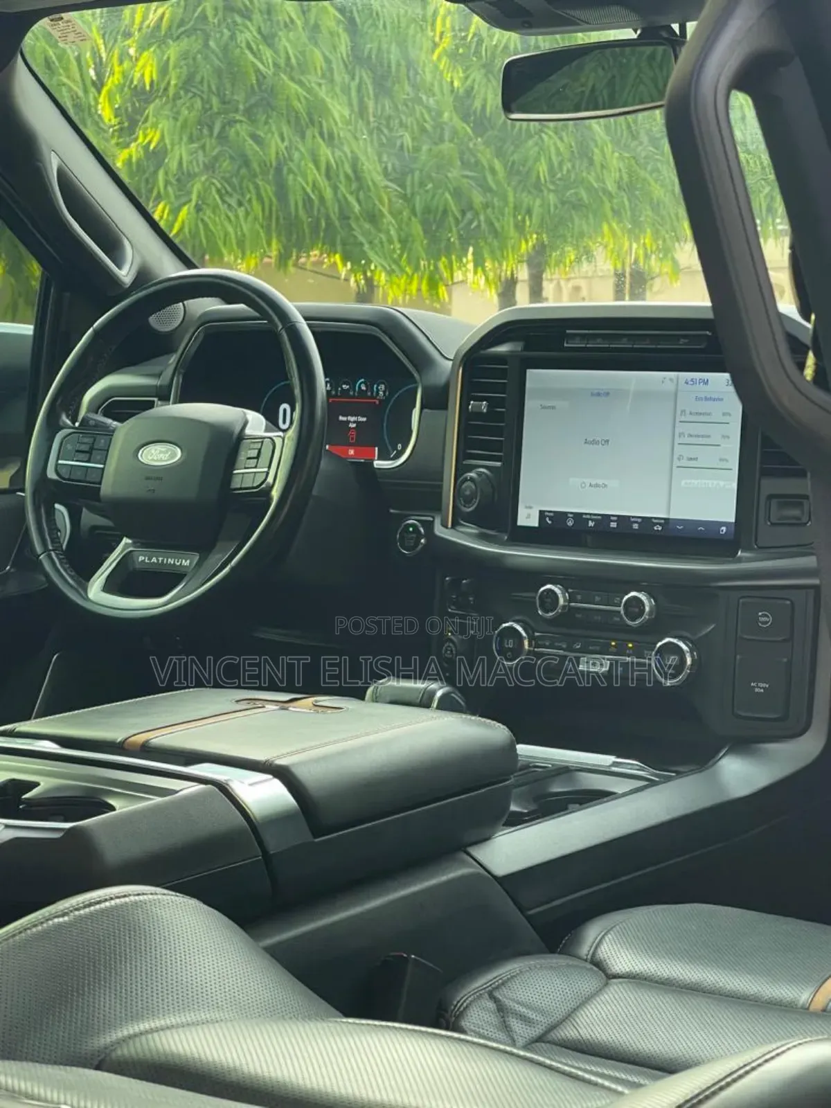 Ford F-150 Platinum 2021 Black