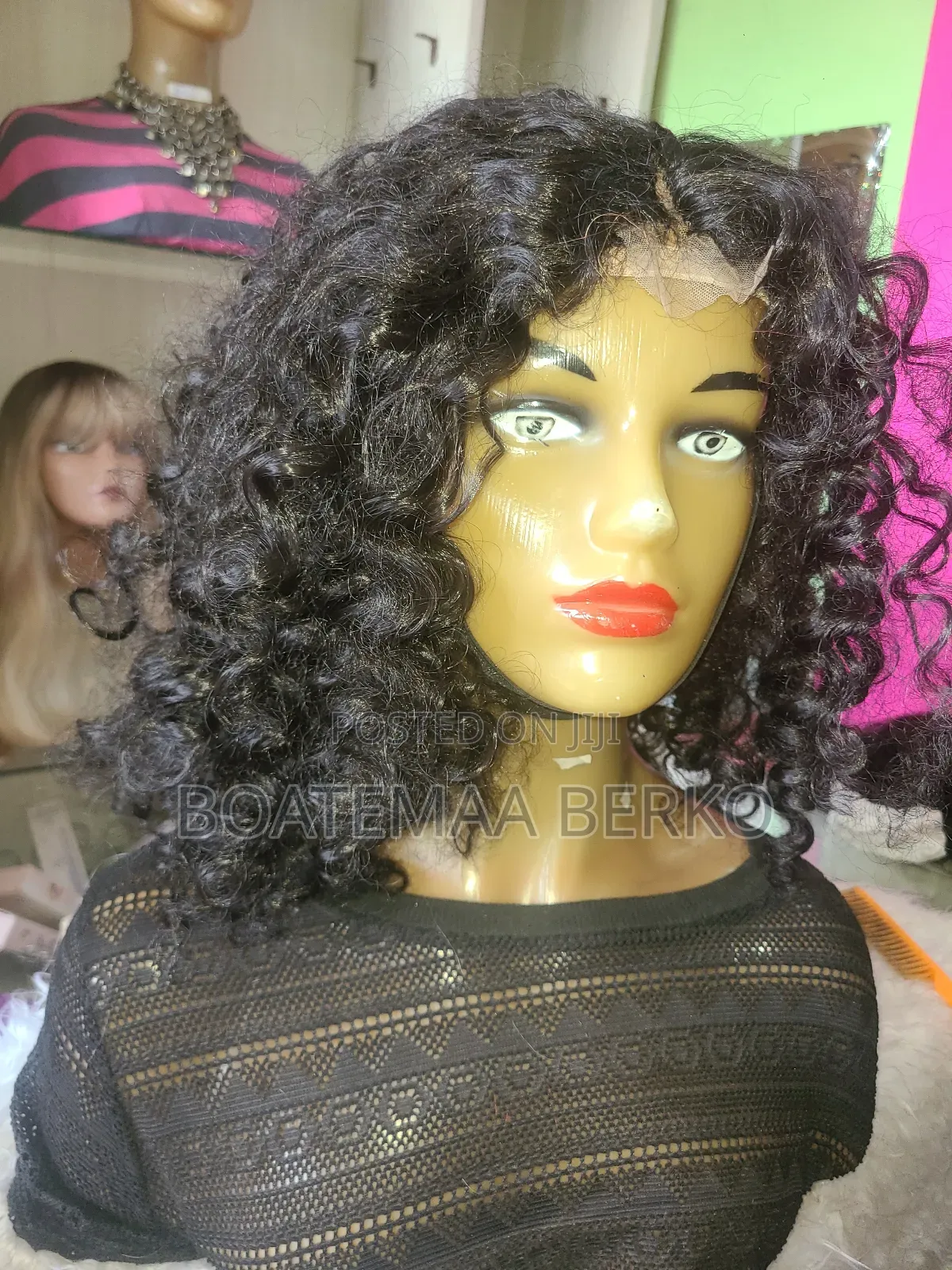 Curly Human Hair Wig
