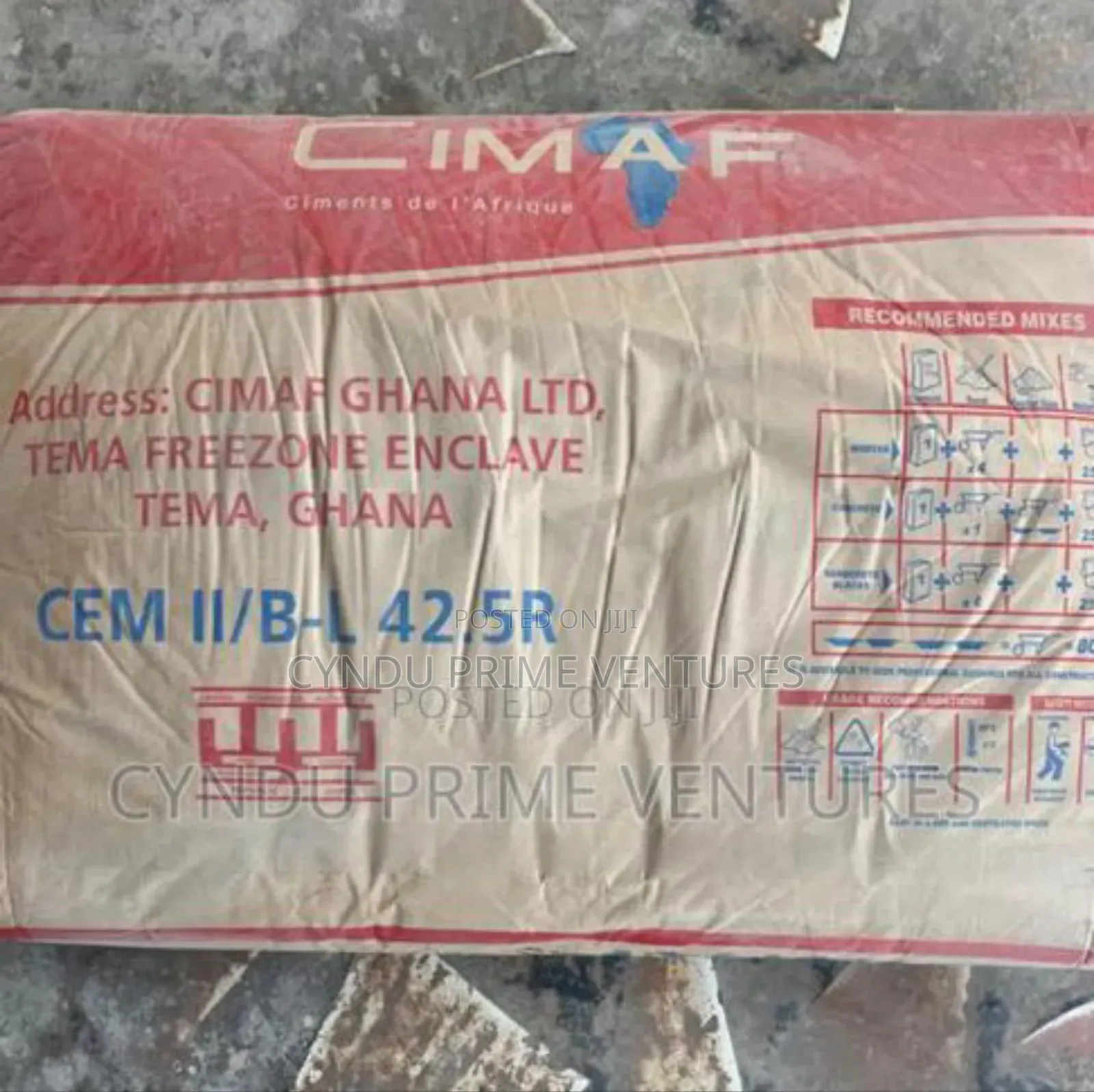 Cimaf 42.5r – Ghana’S Strongest Cement!