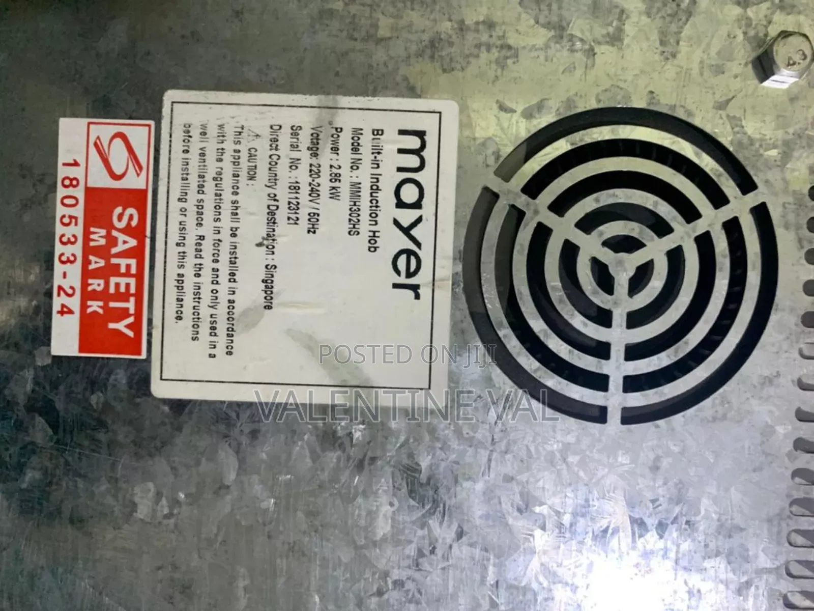 2 Burners Induction Table Top Stove With Brand Name Mayer