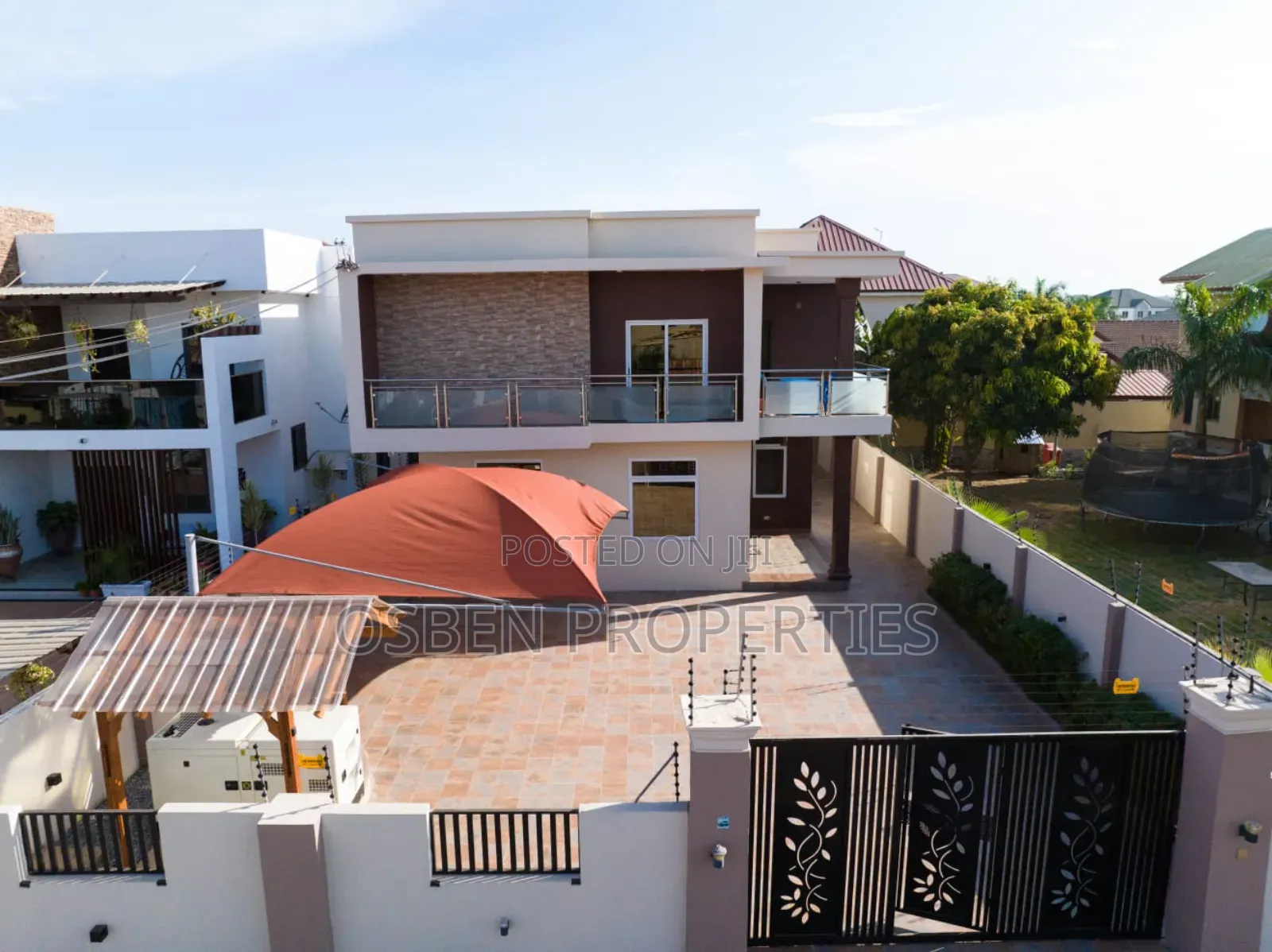 Furnished 4bdrm House in Osben Properties, Lake Side Estate for rent