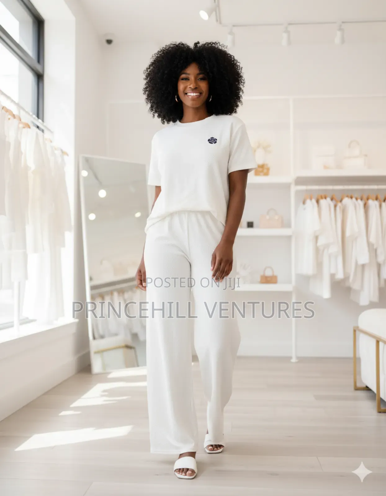 Ladies 2 Piece Top And Down Wear