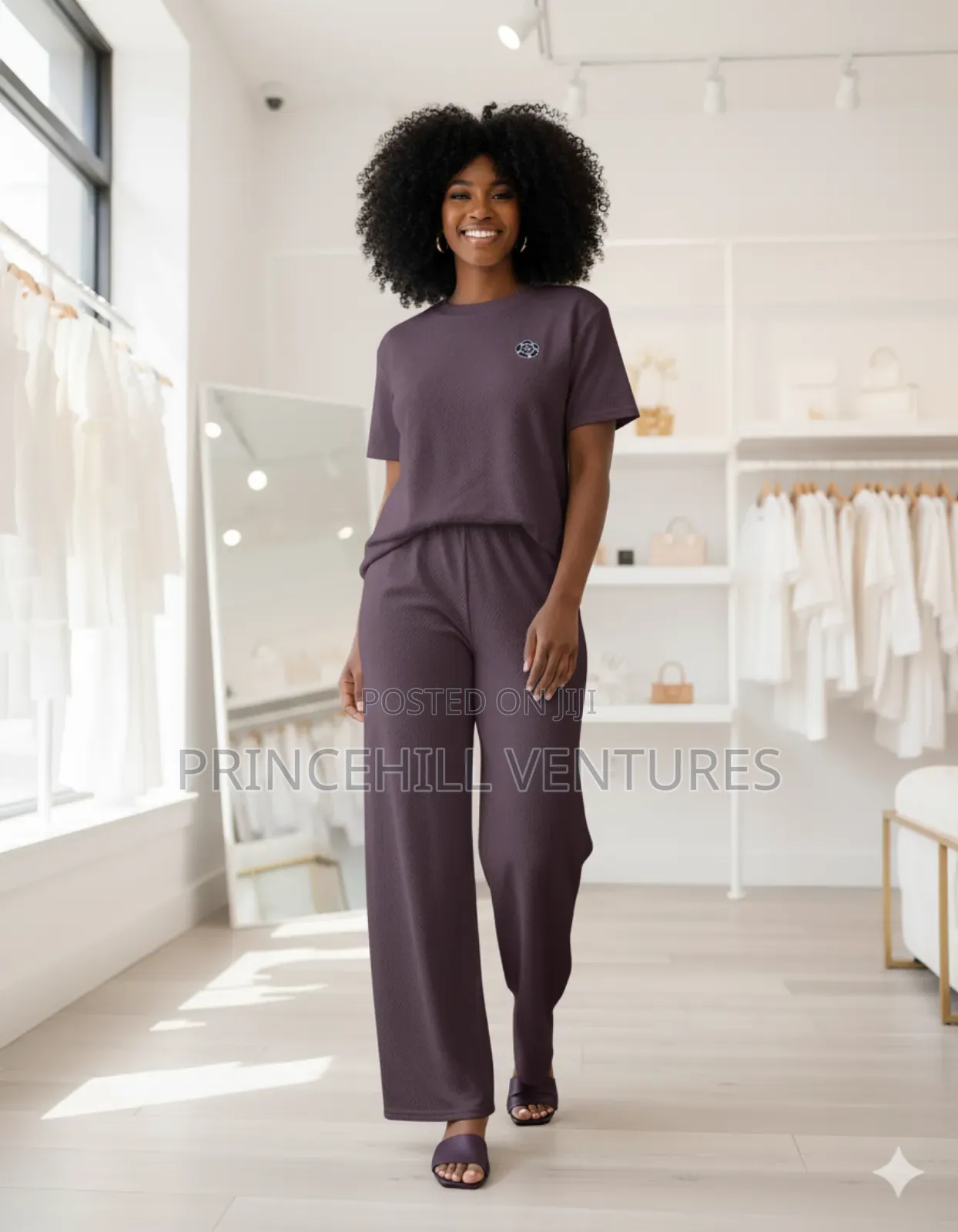 Ladies 2 Piece Top And Down Wear
