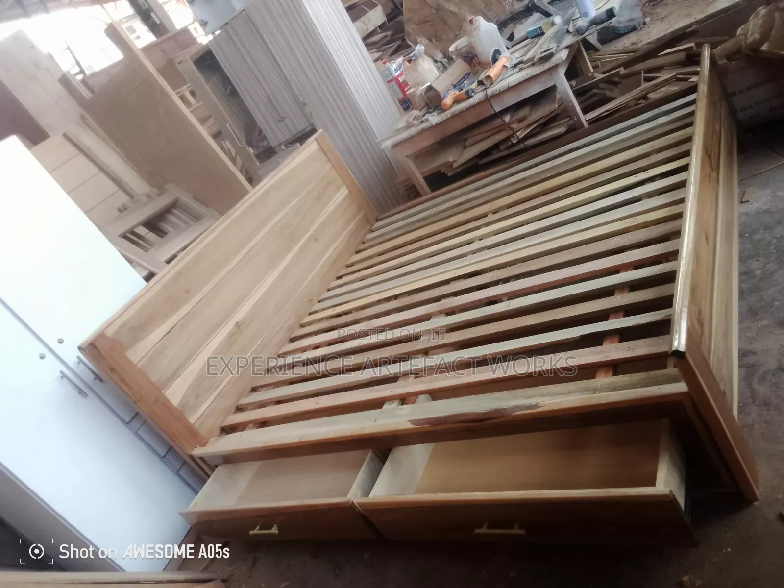 Two Built-in Drawers King