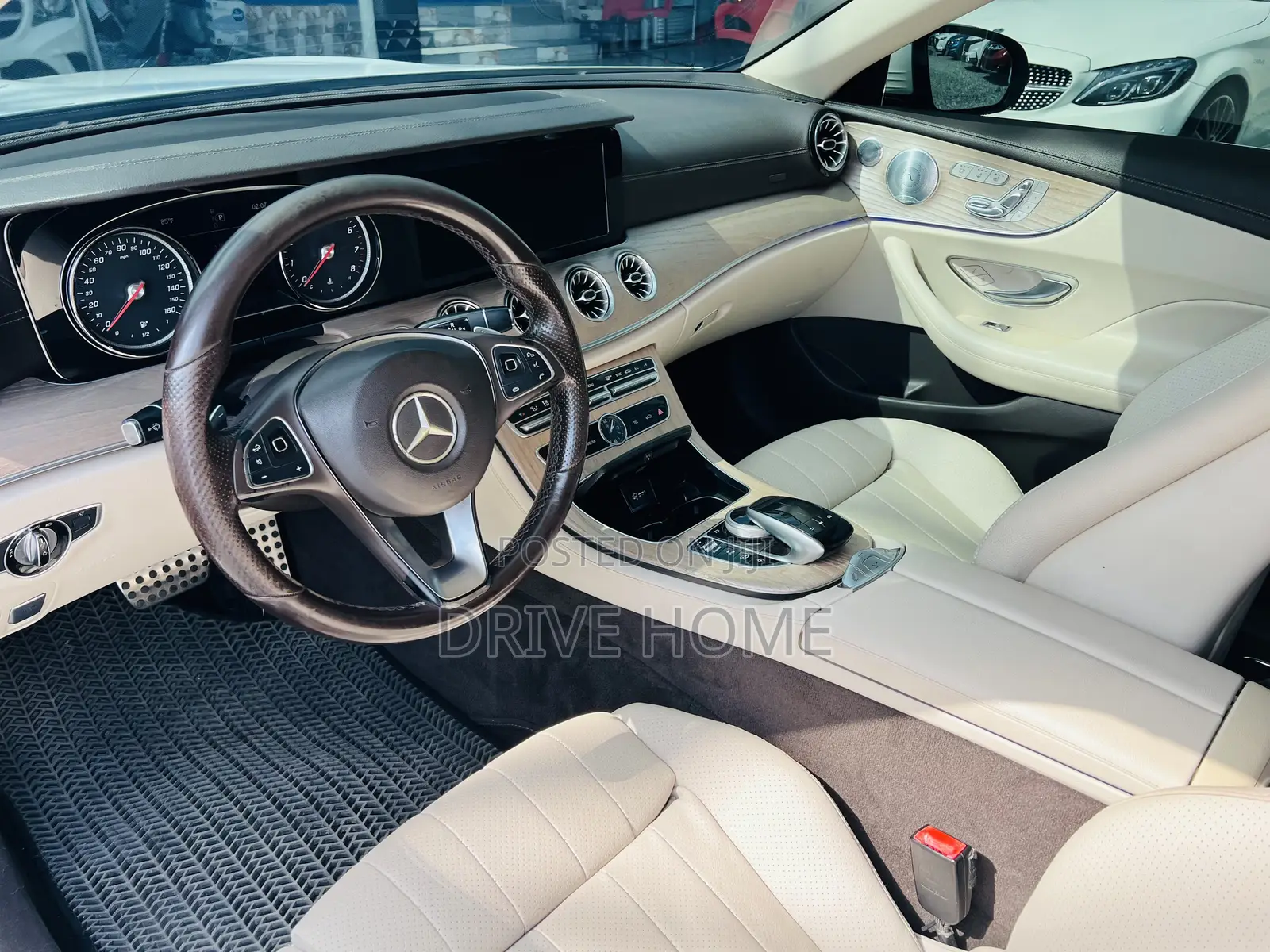 Mercedes-Benz E400 2019 White