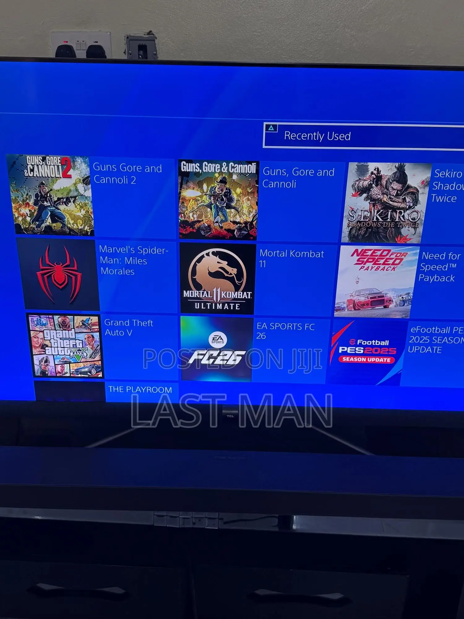 Ps4 Slim 500gig Jailbreak With 9 Games Installed Fc 26 Pes 25