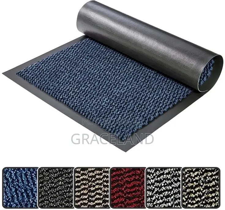 Original Heavy Duty Non-Slip Double Door Mat Measurement 120x80 Cm