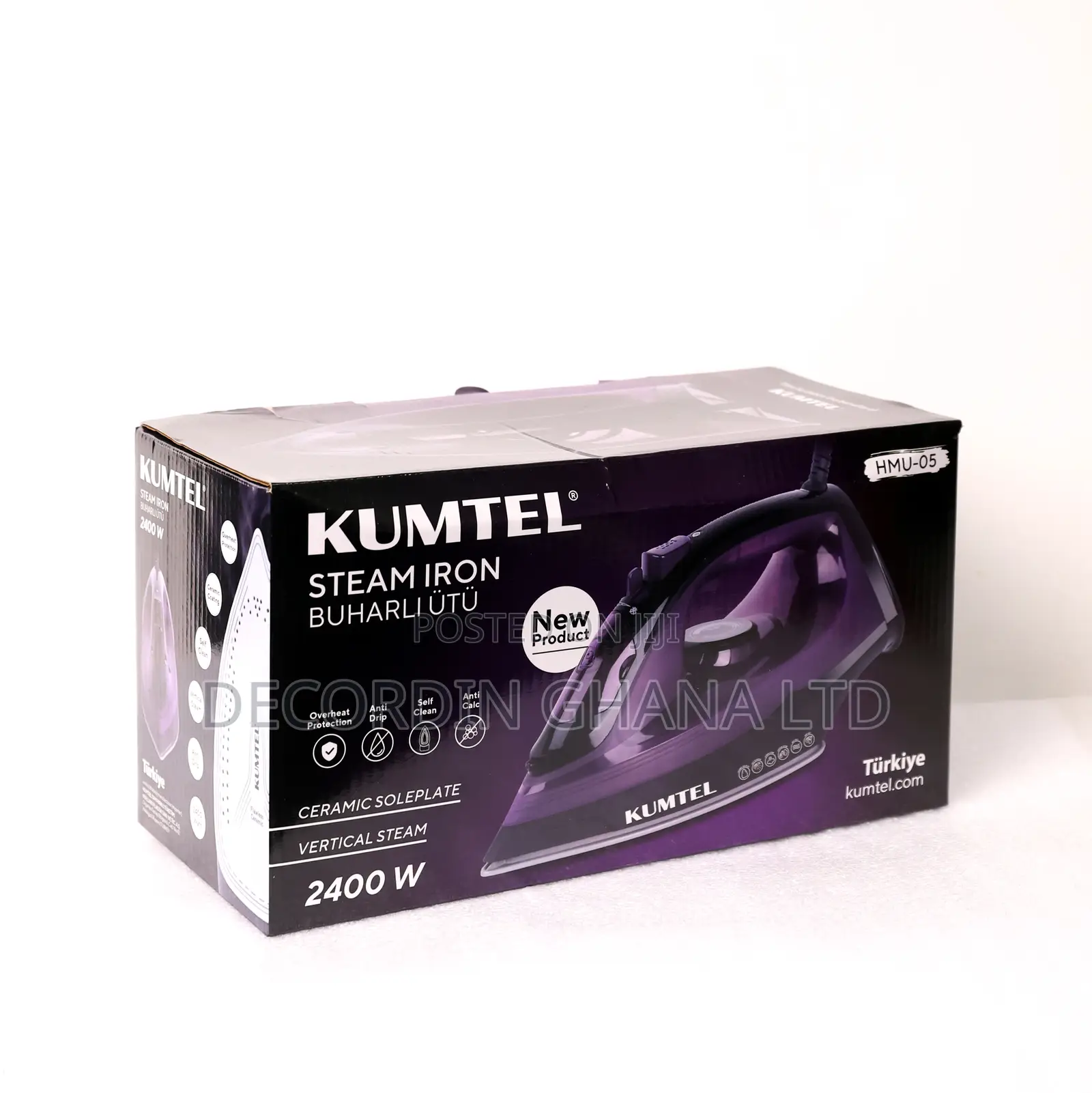 Kumtel Steam Iron 2400w