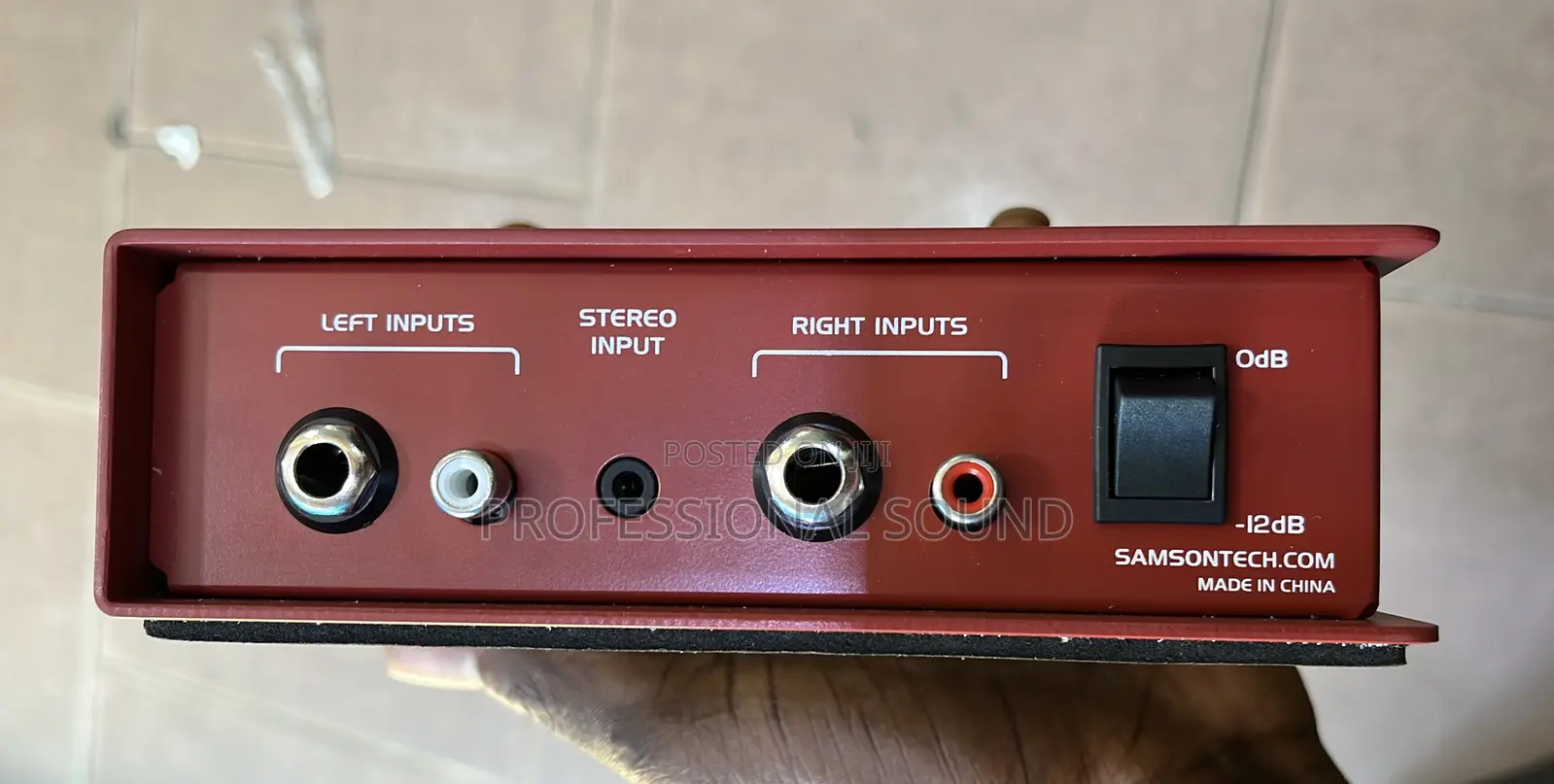 Samson Di-Box 2output 2input Passive