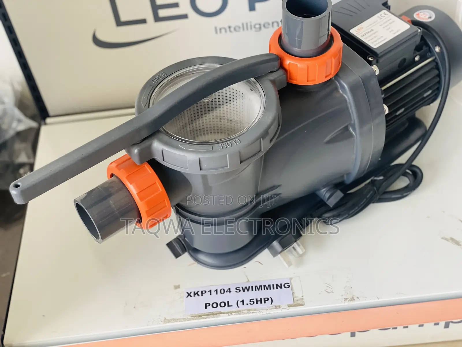 1100w) Leo 220v -1.5hp Pool Pump
