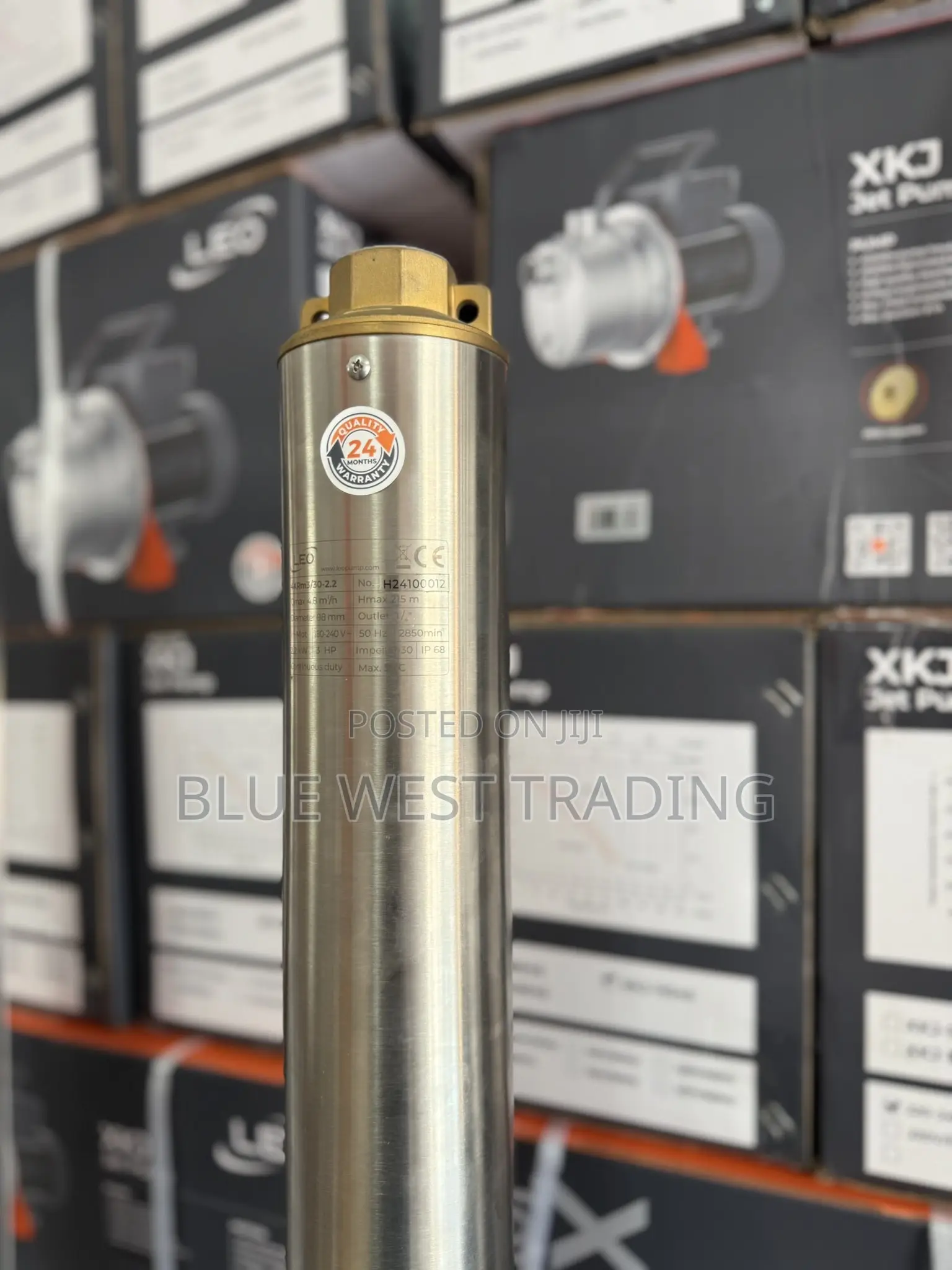 Leo Borehole Pump 3 Horsepower _ 3hp Borehole Water Pump