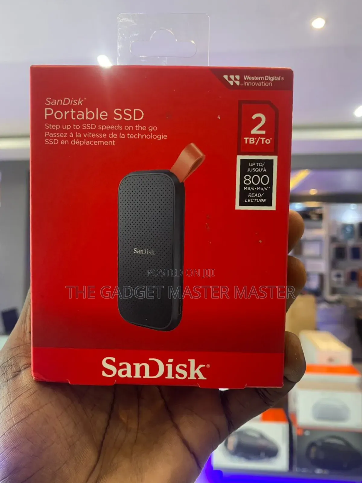 Sandisk Portable Ssd 2tb 800 Mb/S