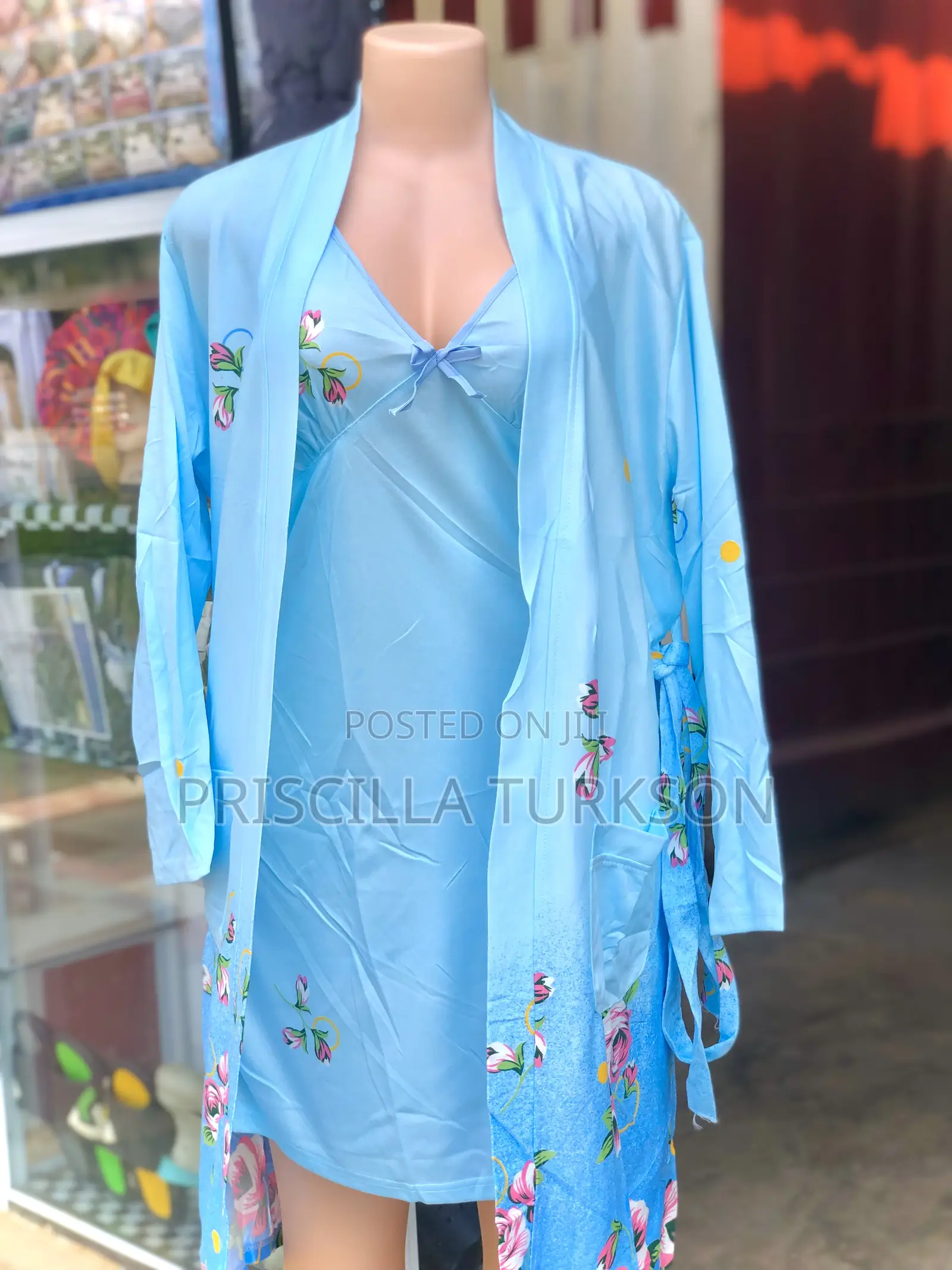 Plain Color Night Wear
