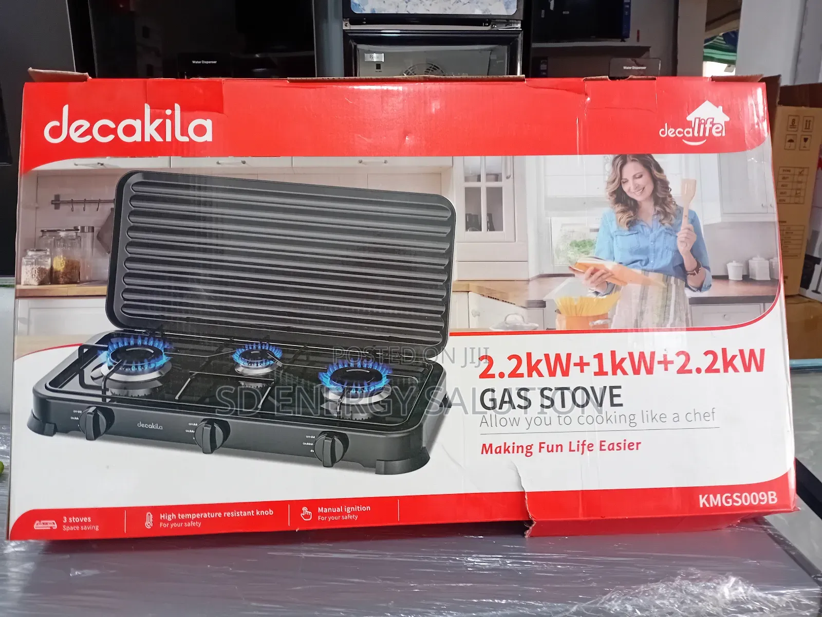 Heat Hive Burner Decakila 4.5kw Gas Stove Decakila Gas Stove