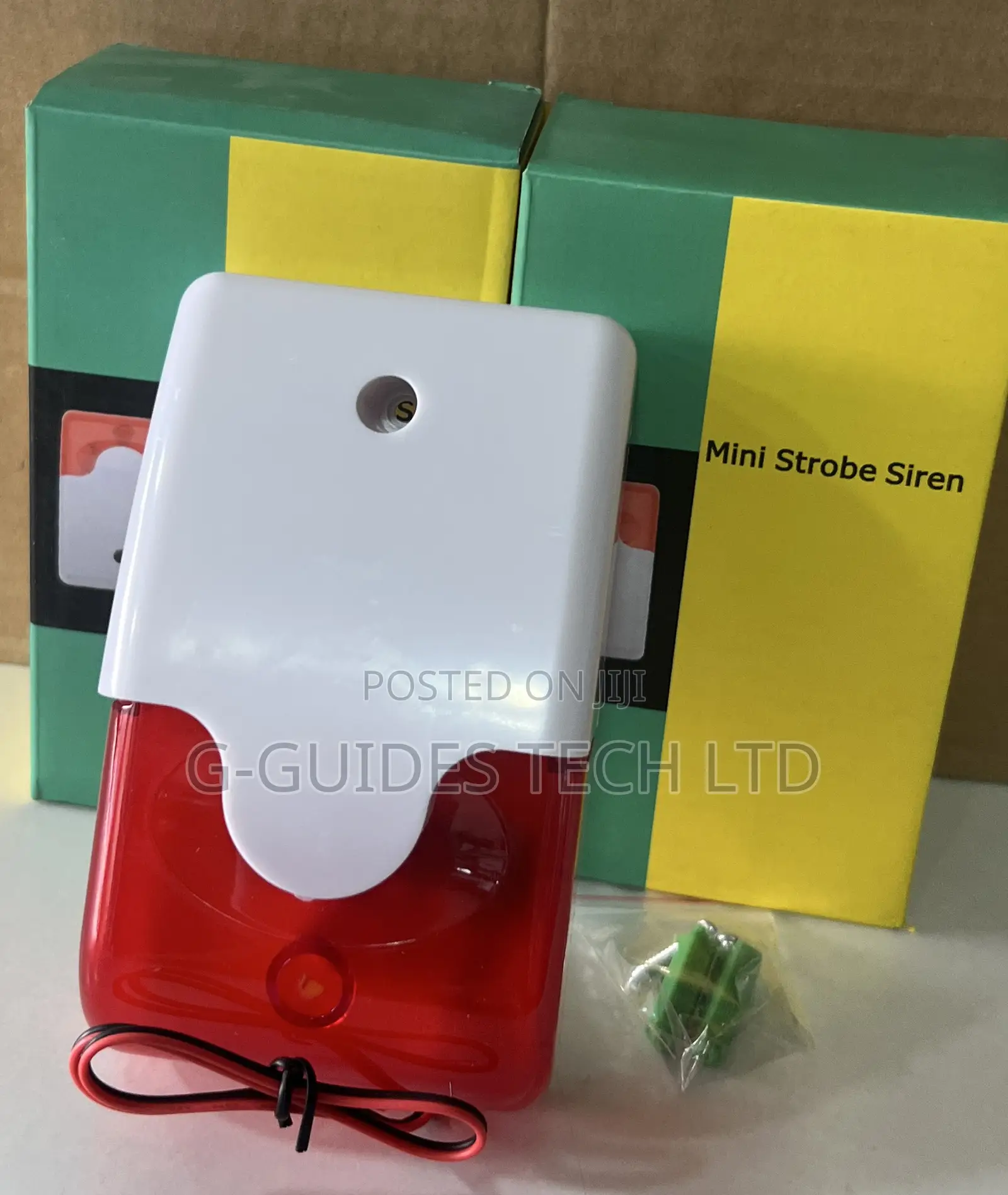 Mini Strobe Siren Wired Durable 5v 12v 24v 220vac Sound Alarm