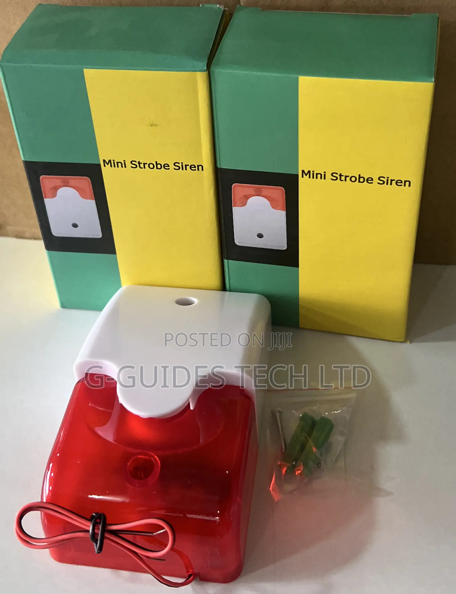 Mini Strobe Siren Wired Durable 5v 12v 24v 220vac Sound Alarm