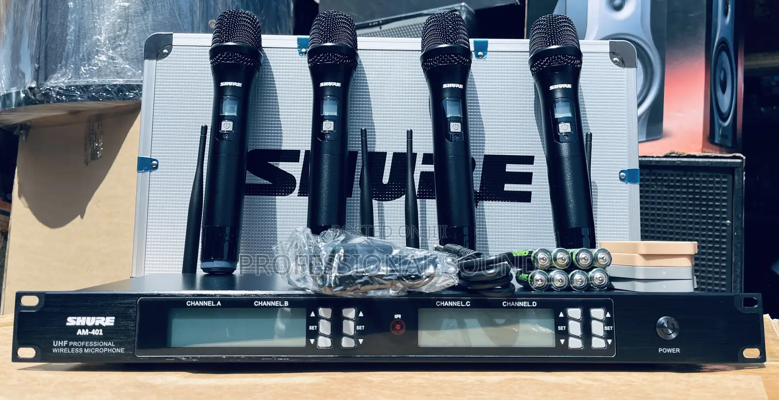 Shure Wireless Michrophone 4in1
