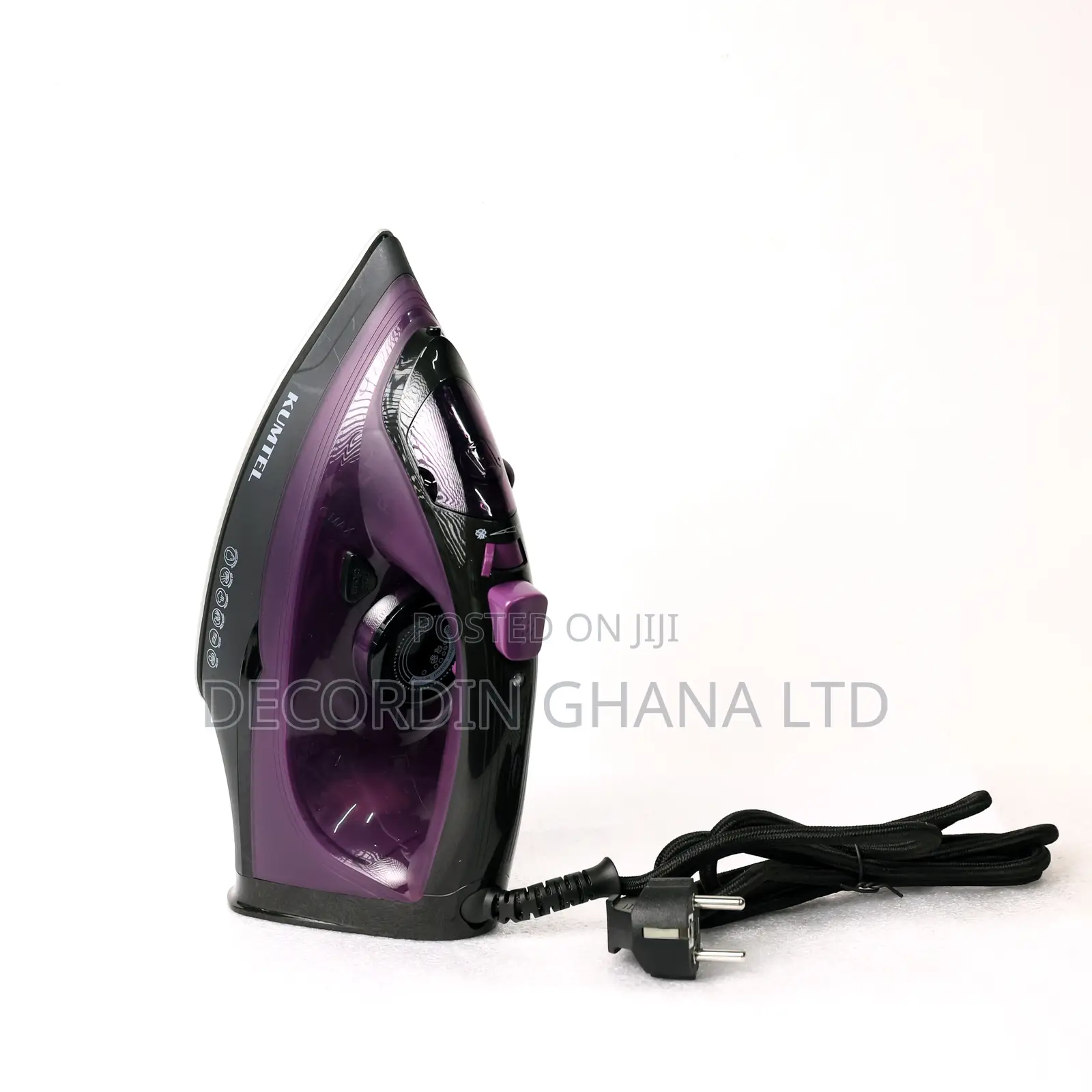 Purple Steam Iron
