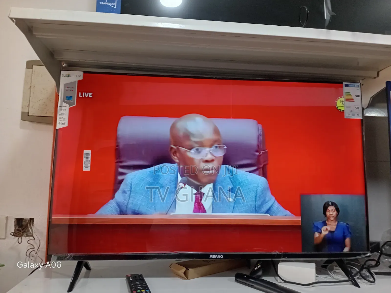 Brand New Asano 43" Satellite Tv – Crystal Clear Display