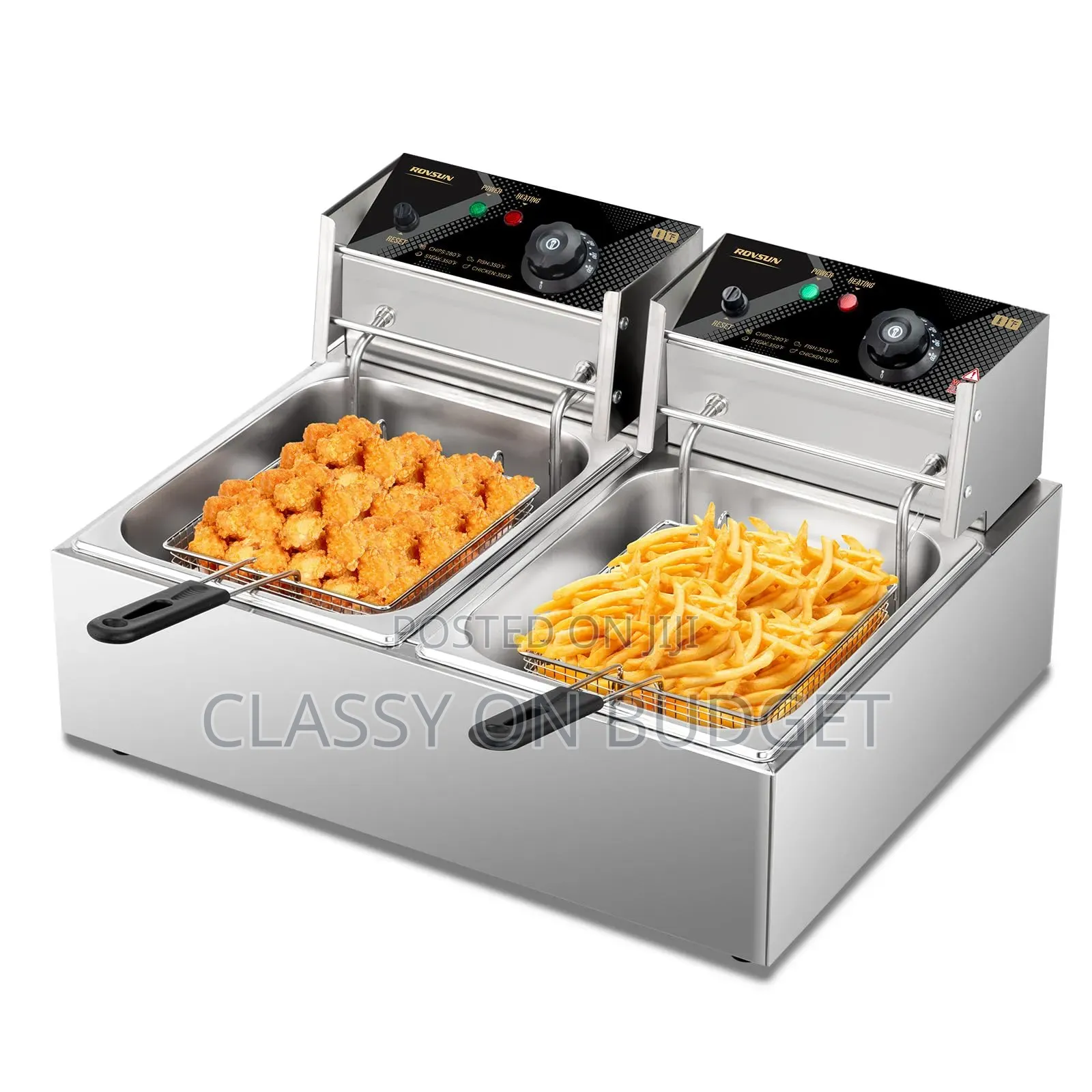 Deep Fryer- Double Size