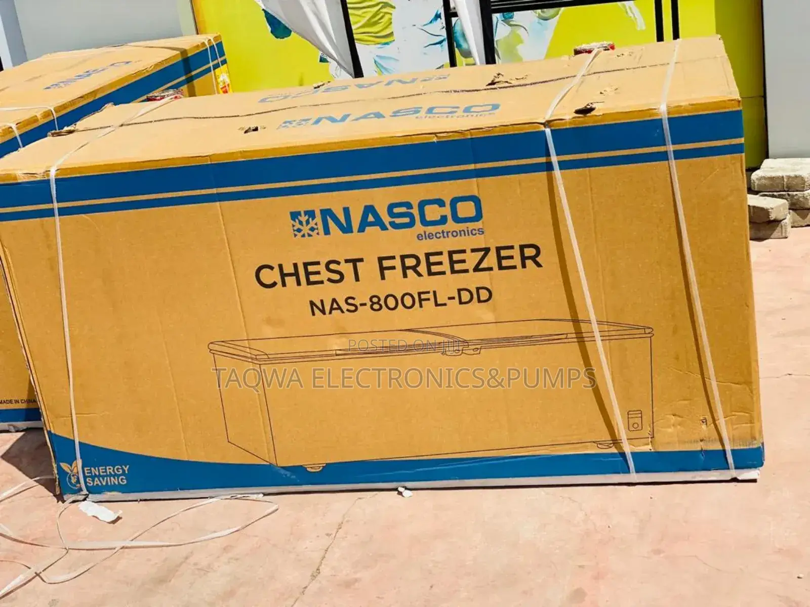 Nasco /Nas-800fl-Dd /525 Litres Chest Freezer