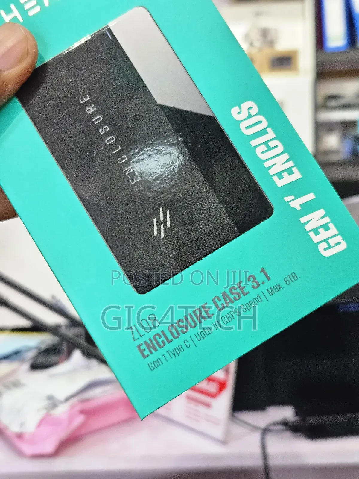 Universal Hard Drive and SSD Enclosure 10gbps Speed