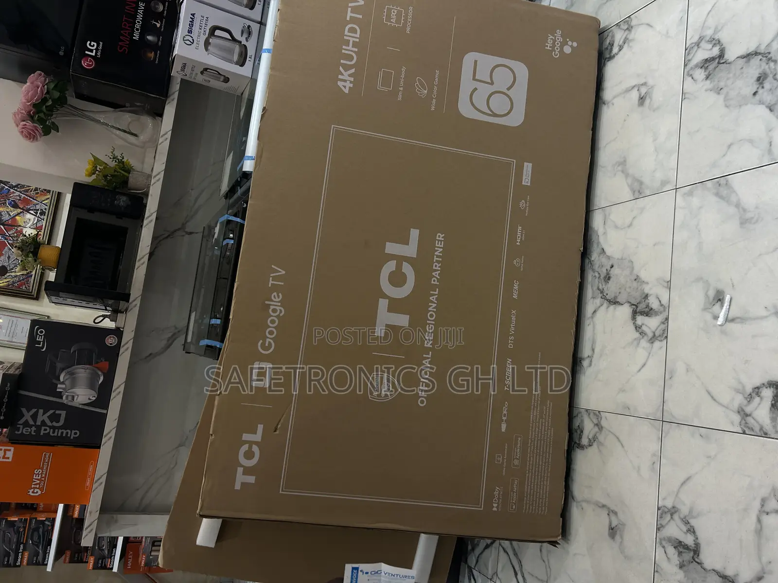 Buy Original 65” TCL Android HDR Tcl65p635 Tv