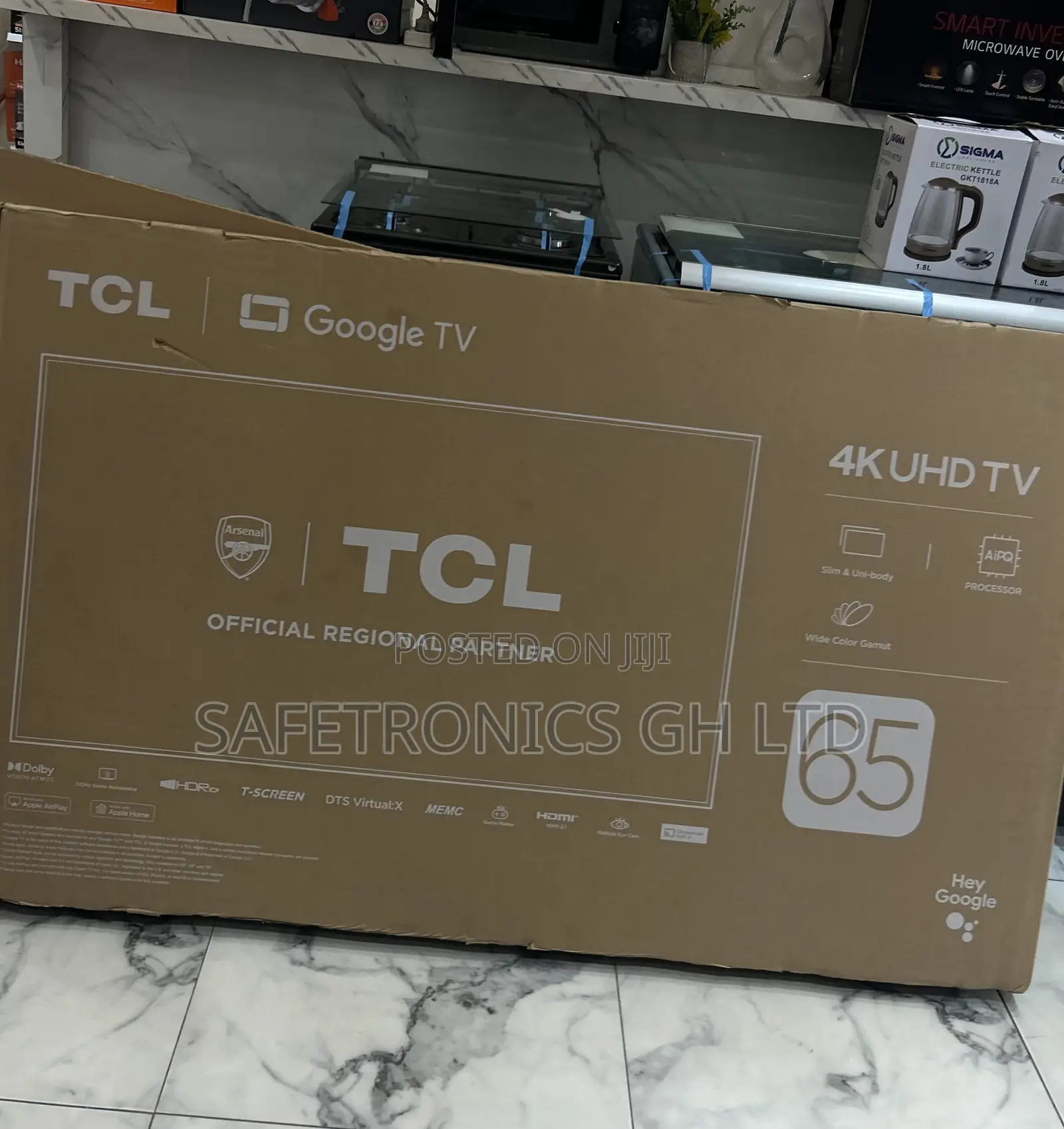 Shop 65 Inch Android HDR TCL P635 Best Clear Screen Tv