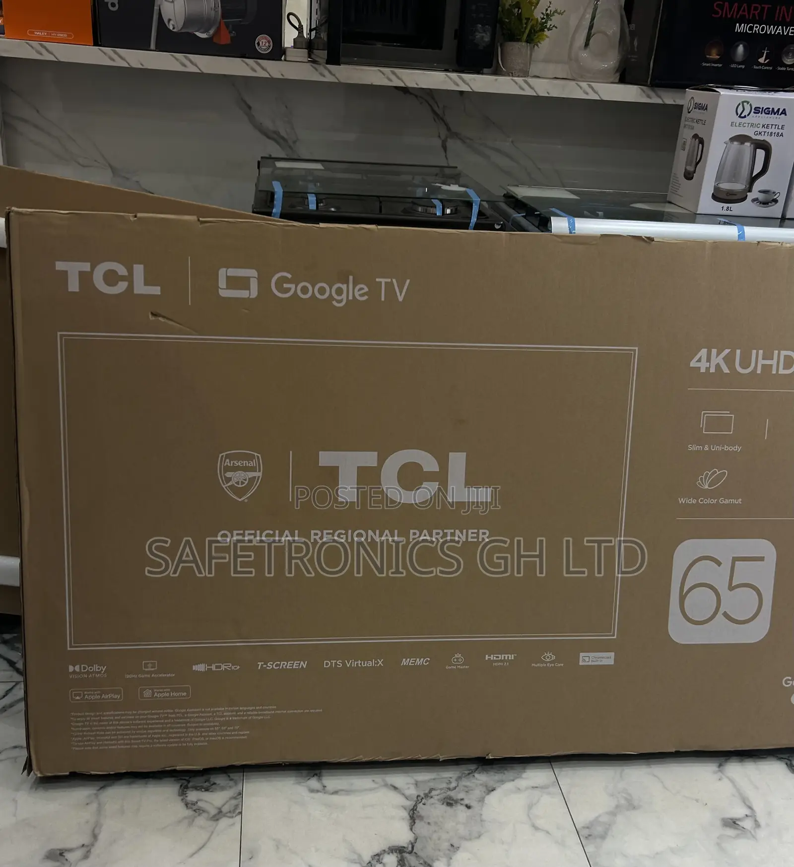 Shop 65 Inch Android HDR TCL P635 Best Clear Screen Tv