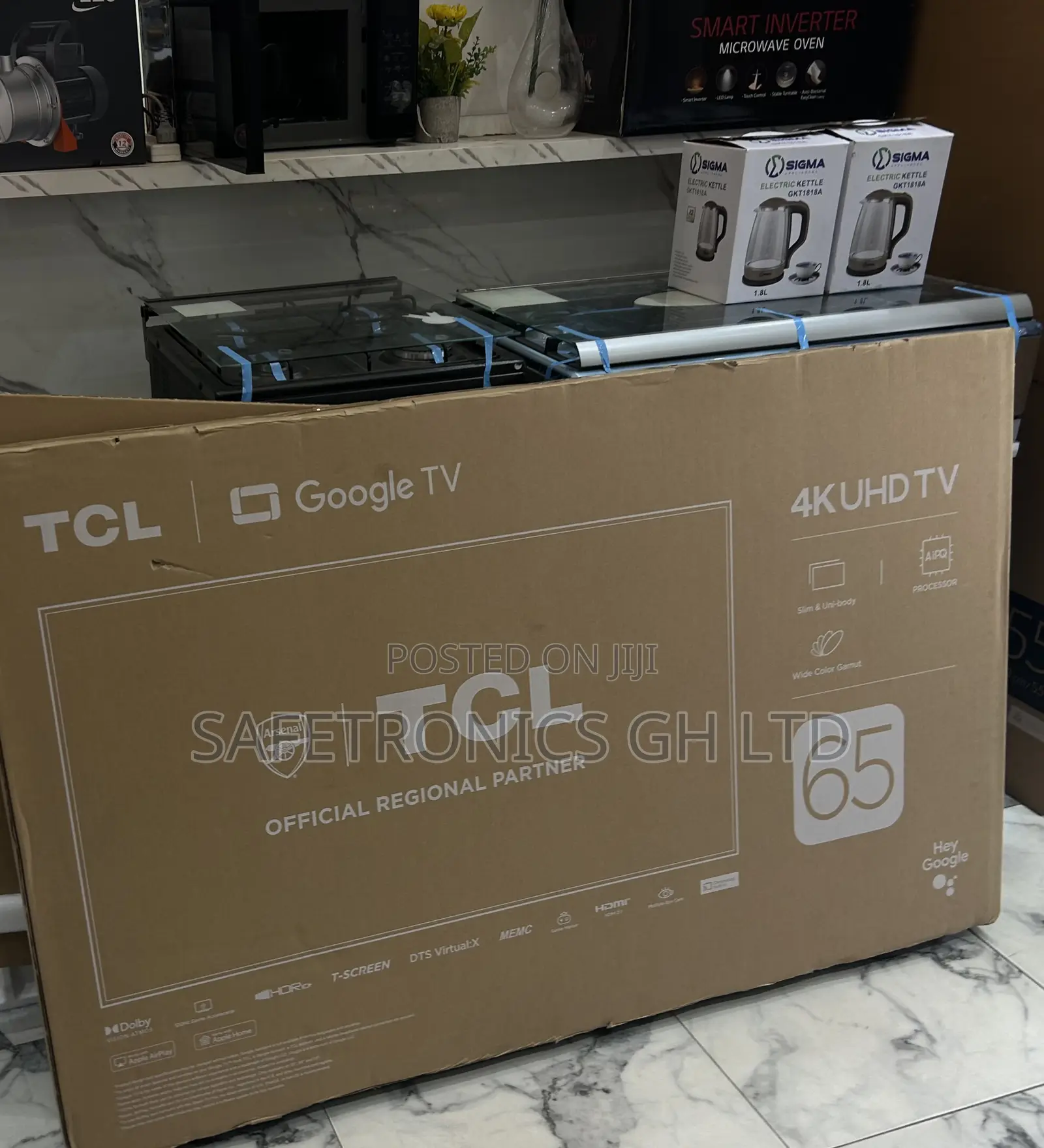 Ultra Modern TCL 65 Inch Smart P635 HDR Tv