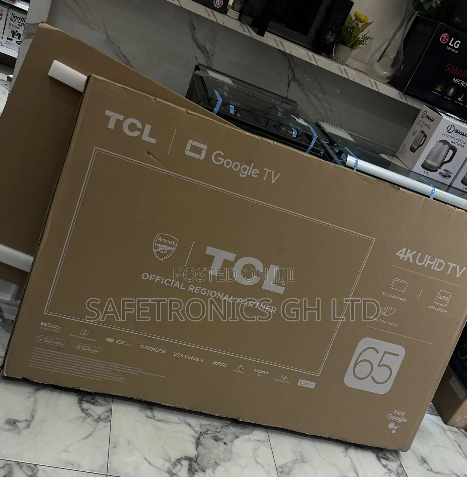 Ultra Modern TCL 65 Inch Smart P635 HDR Tv