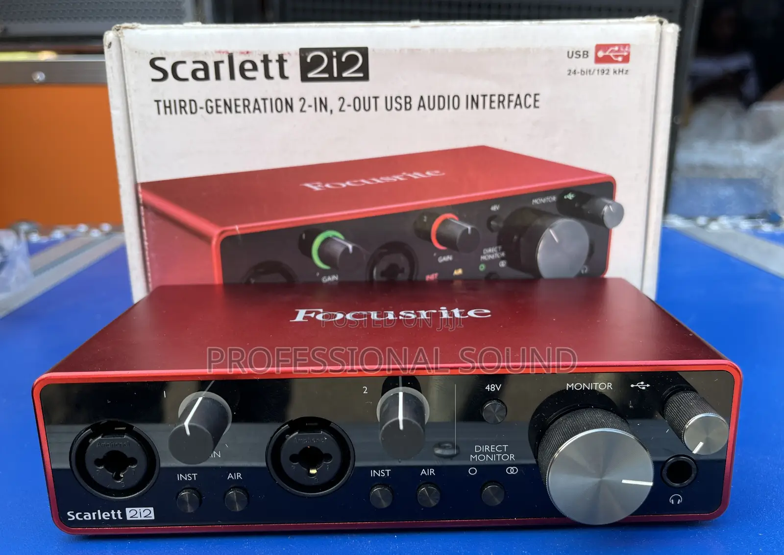 Original Scarlett 2i2 Third Generation 2in -2 Out