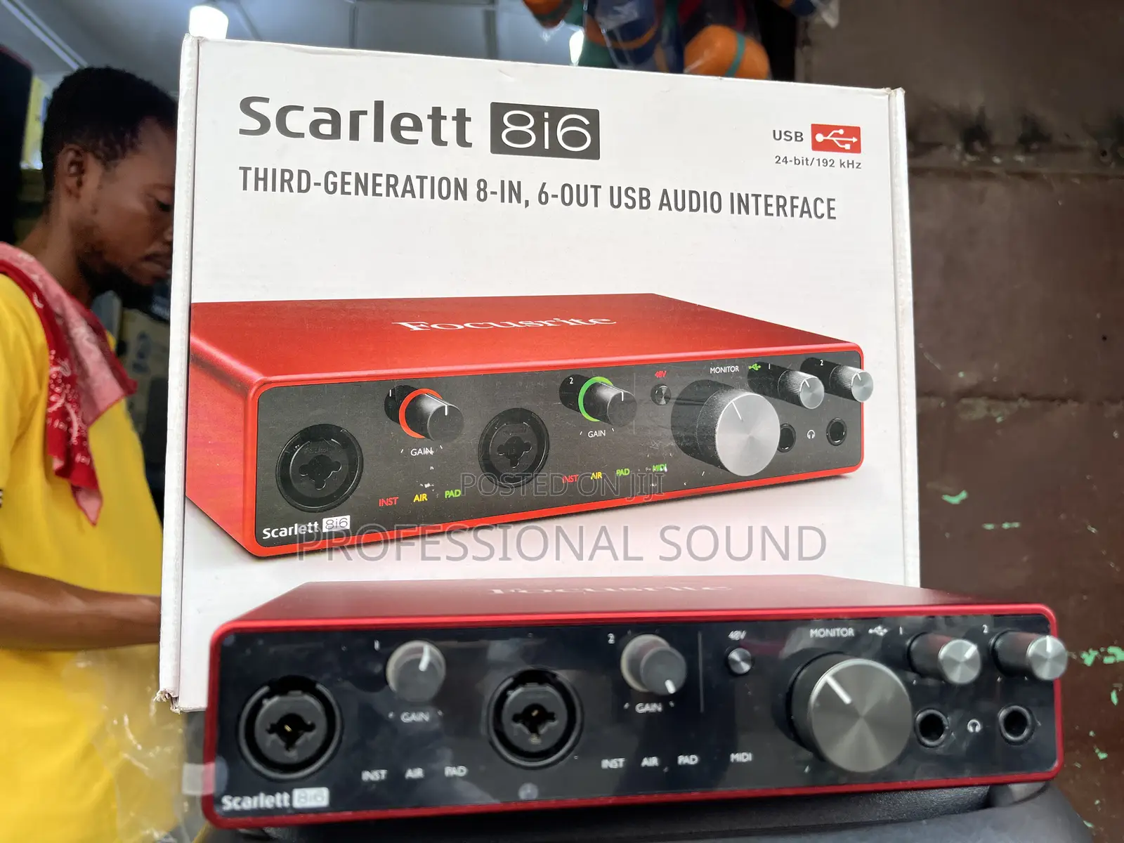 Original Scarlett 8i6 Third Generation 8in-6out