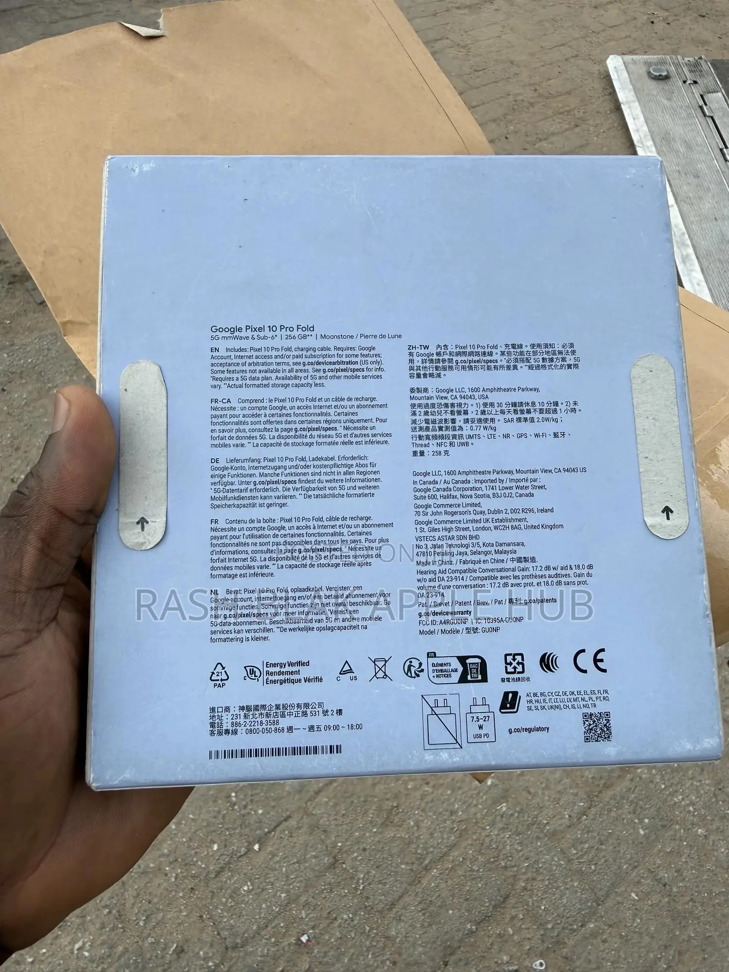 New Google Pixel 10 Pro Fold 256 GB Blue