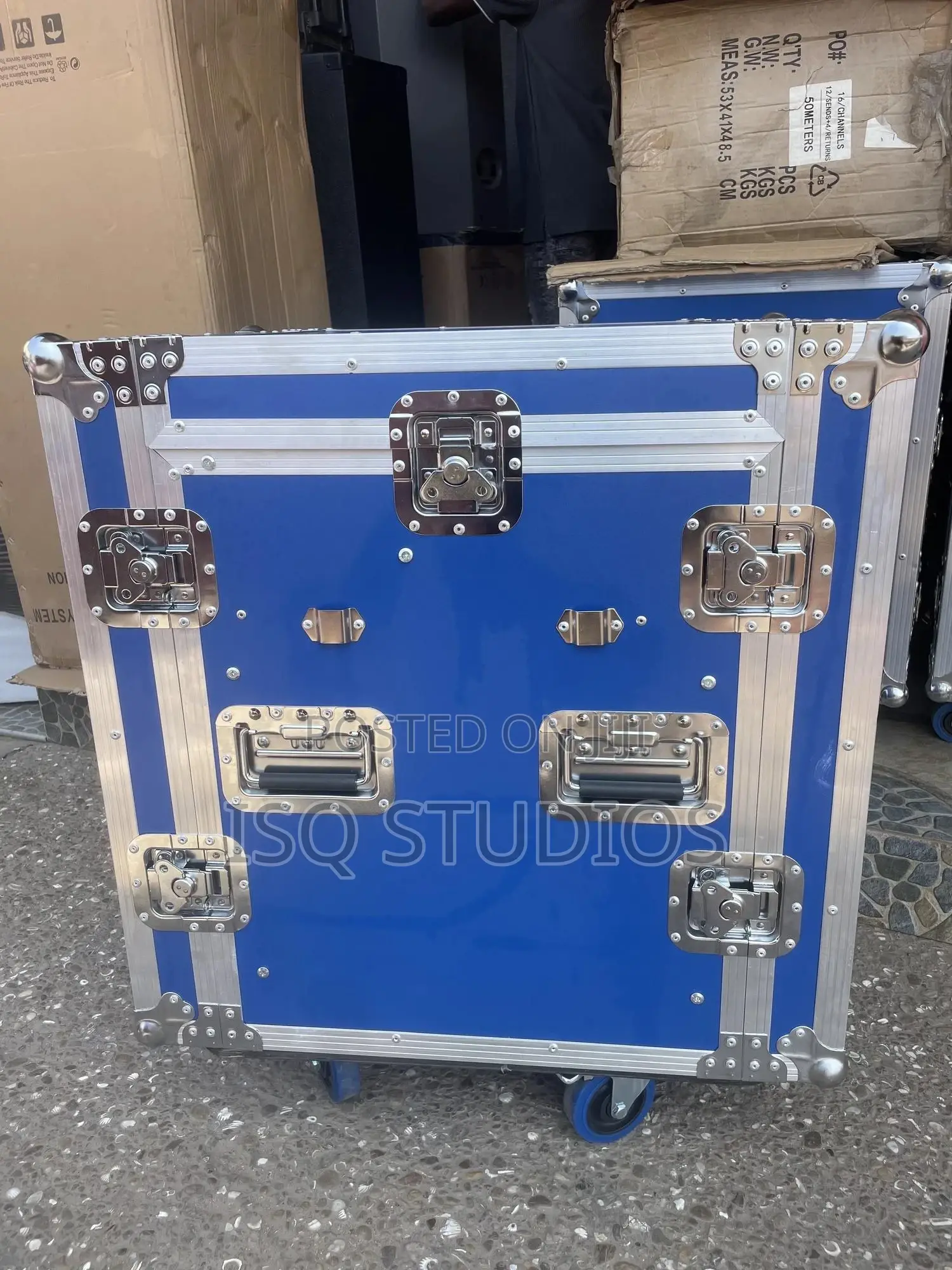 Jac 14u 3 Doors Dj Road Case