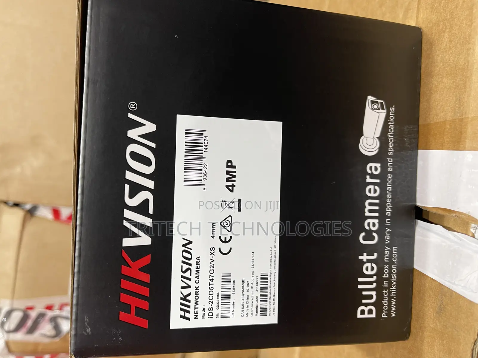 Hikvision 4mp Deepinviewx Bullet Camera for Perimeter Protection