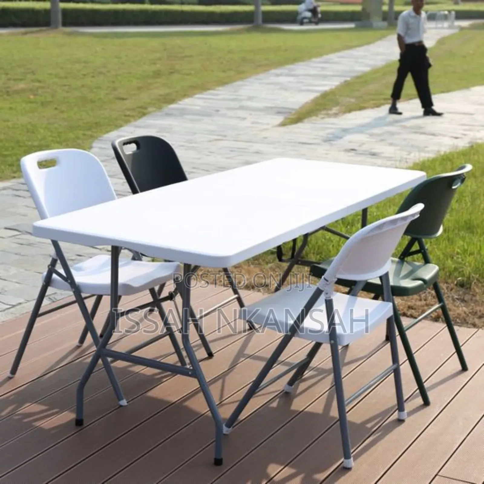 Plastic Folding Table and Chairs
