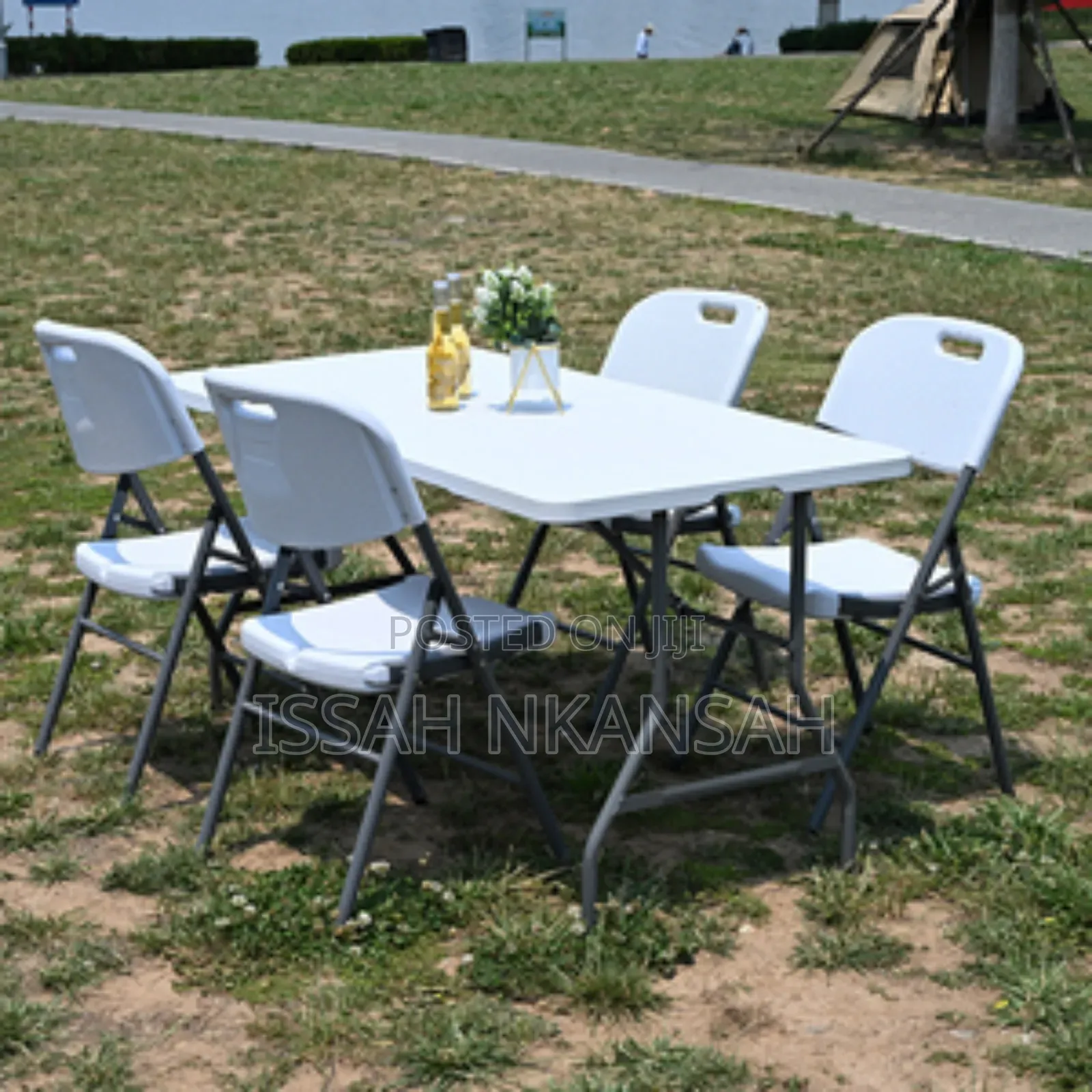 Plastic Folding Table and Chairs