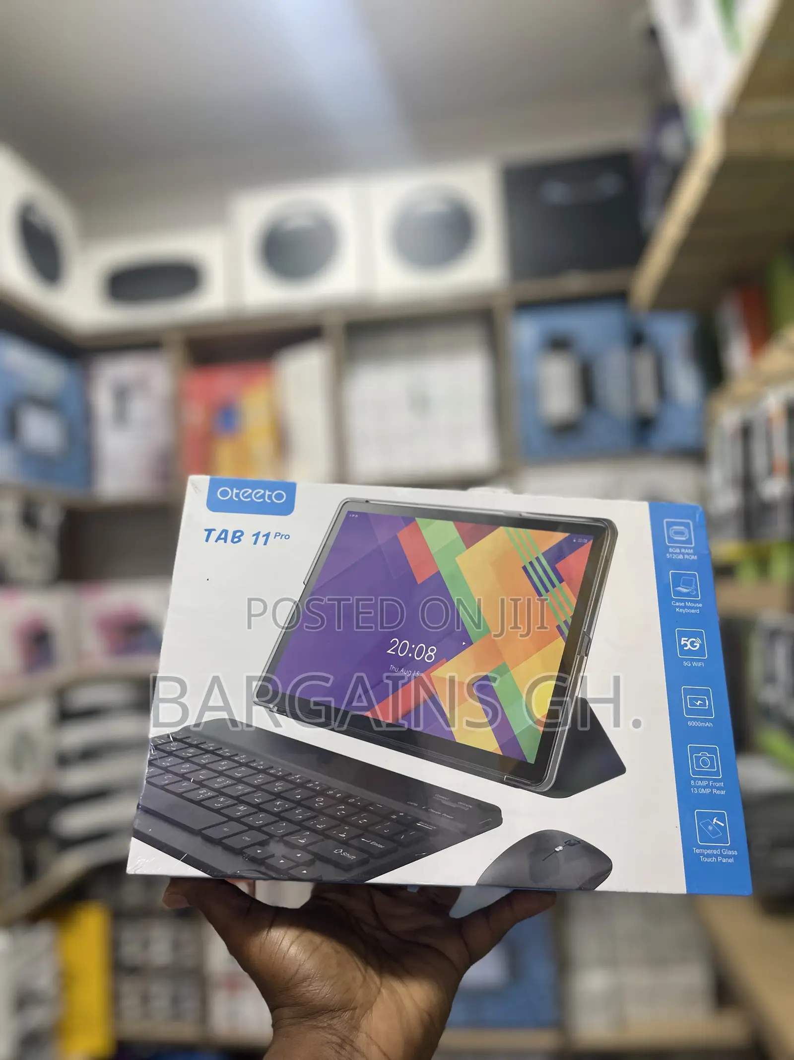 New Oteeto Tab 11 Pro 512 GB Black