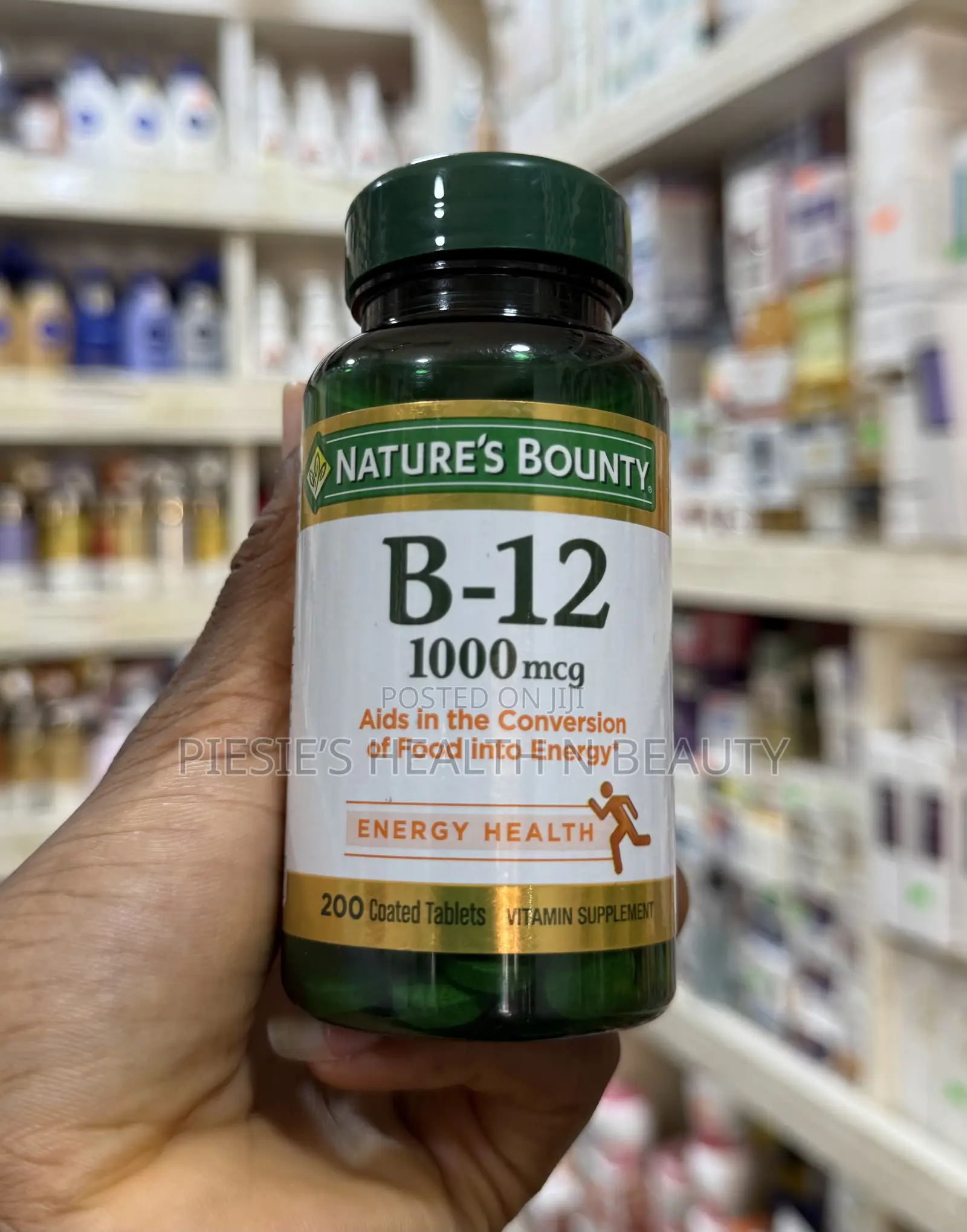 Nature’S Bounty Vitamin B-12 1,000 McG, 200 Tablets