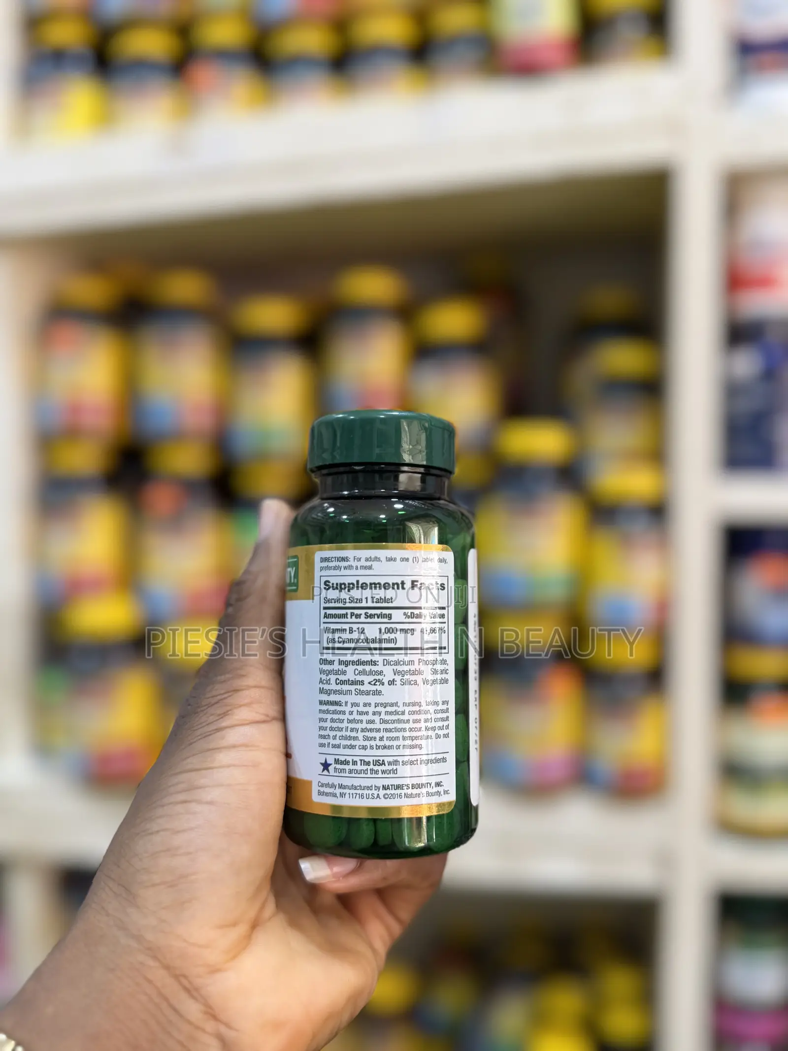 Nature’S Bounty Vitamin B-12 1,000 McG, 200 Tablets
