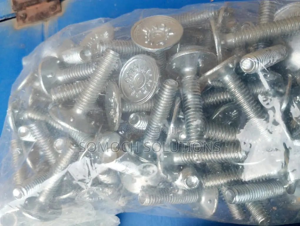 Elevator Bolt Nut And Washer For Elevator Buckets Agriculture Ghana