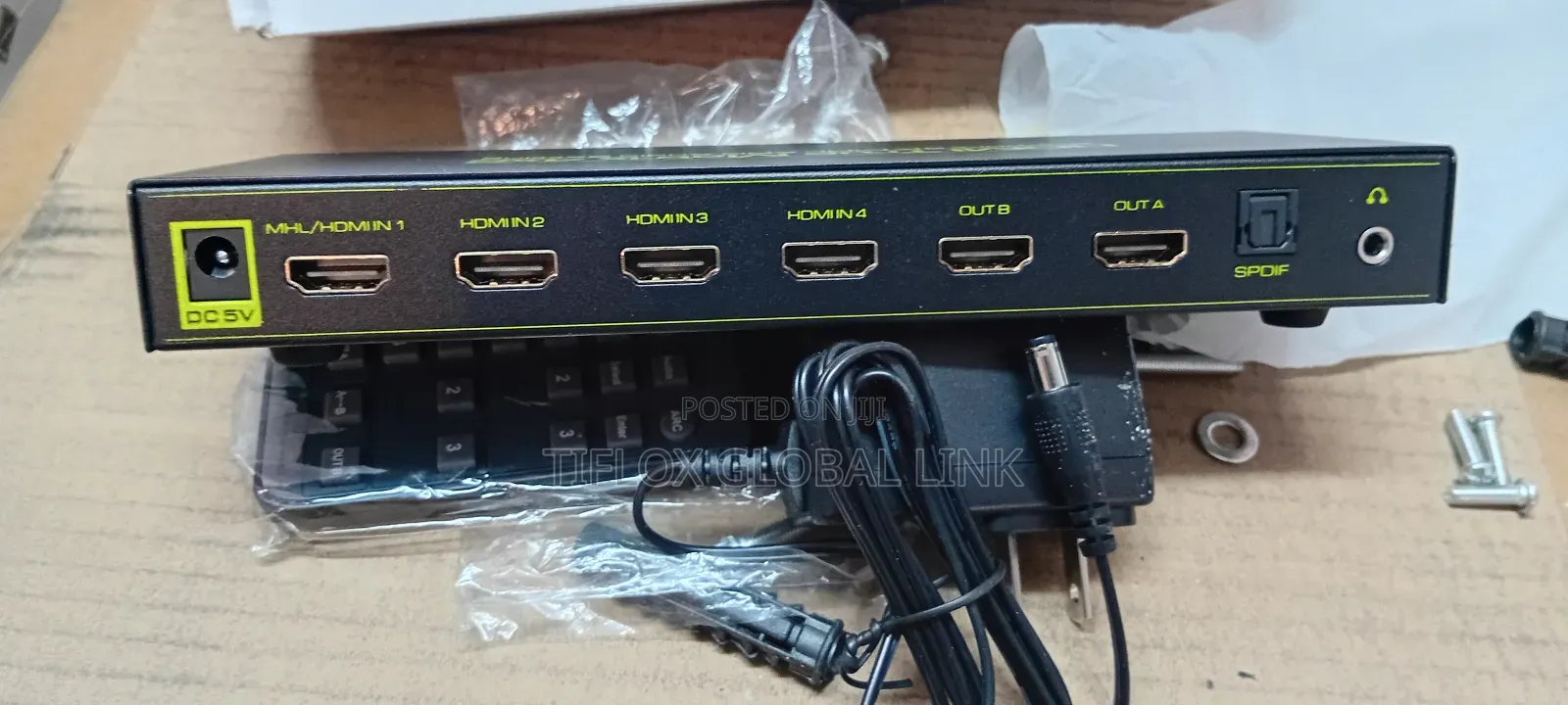 Hdmi True Matrix 4×2.Suppoers MHL Arc Audio Splitting ( Uk)