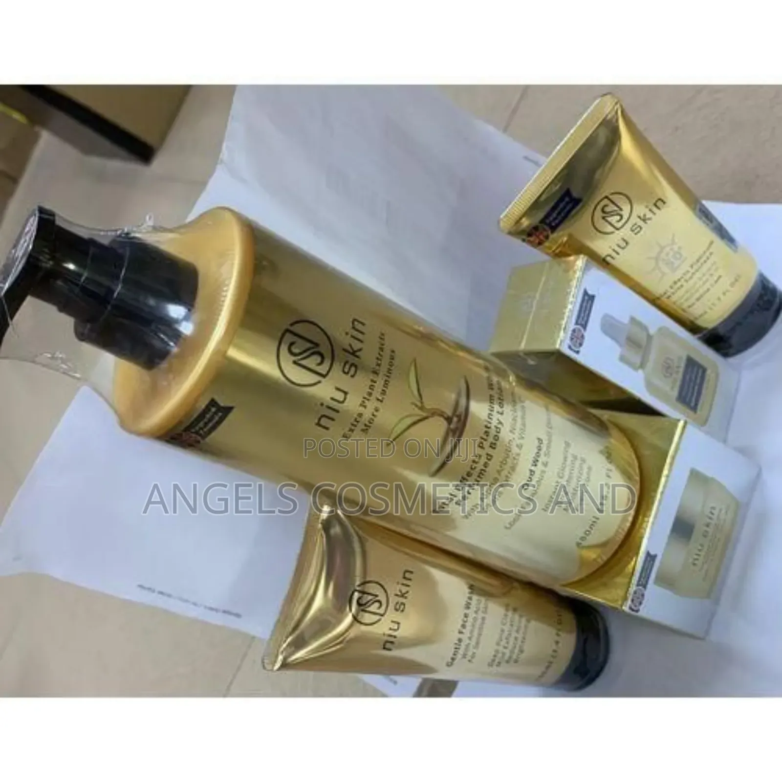 Niu Skin Body Lotion, Shower Gel,Face Cream and Sunscreen