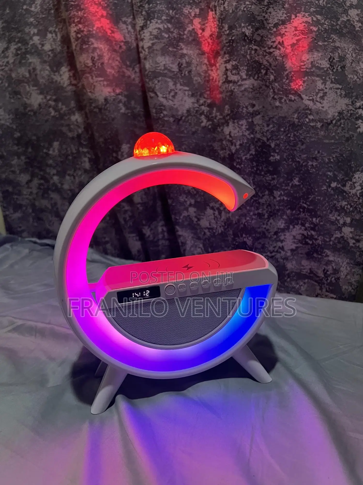Rgb Light Table Lamp Speaker