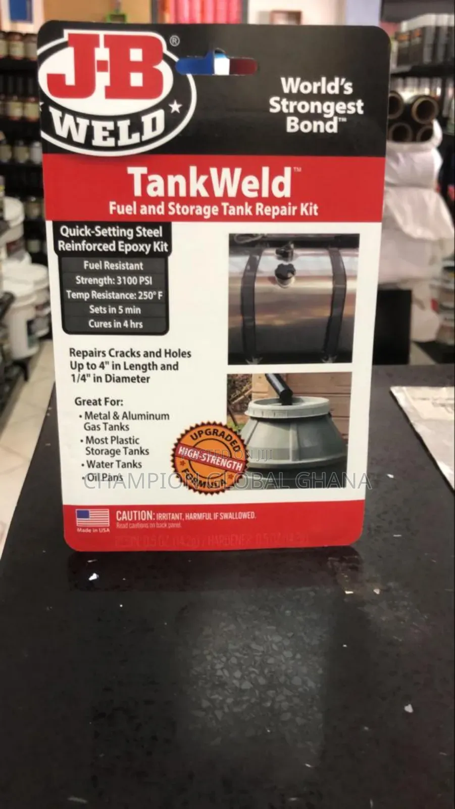 Jb Weld Metal And Fuel Tank Repair