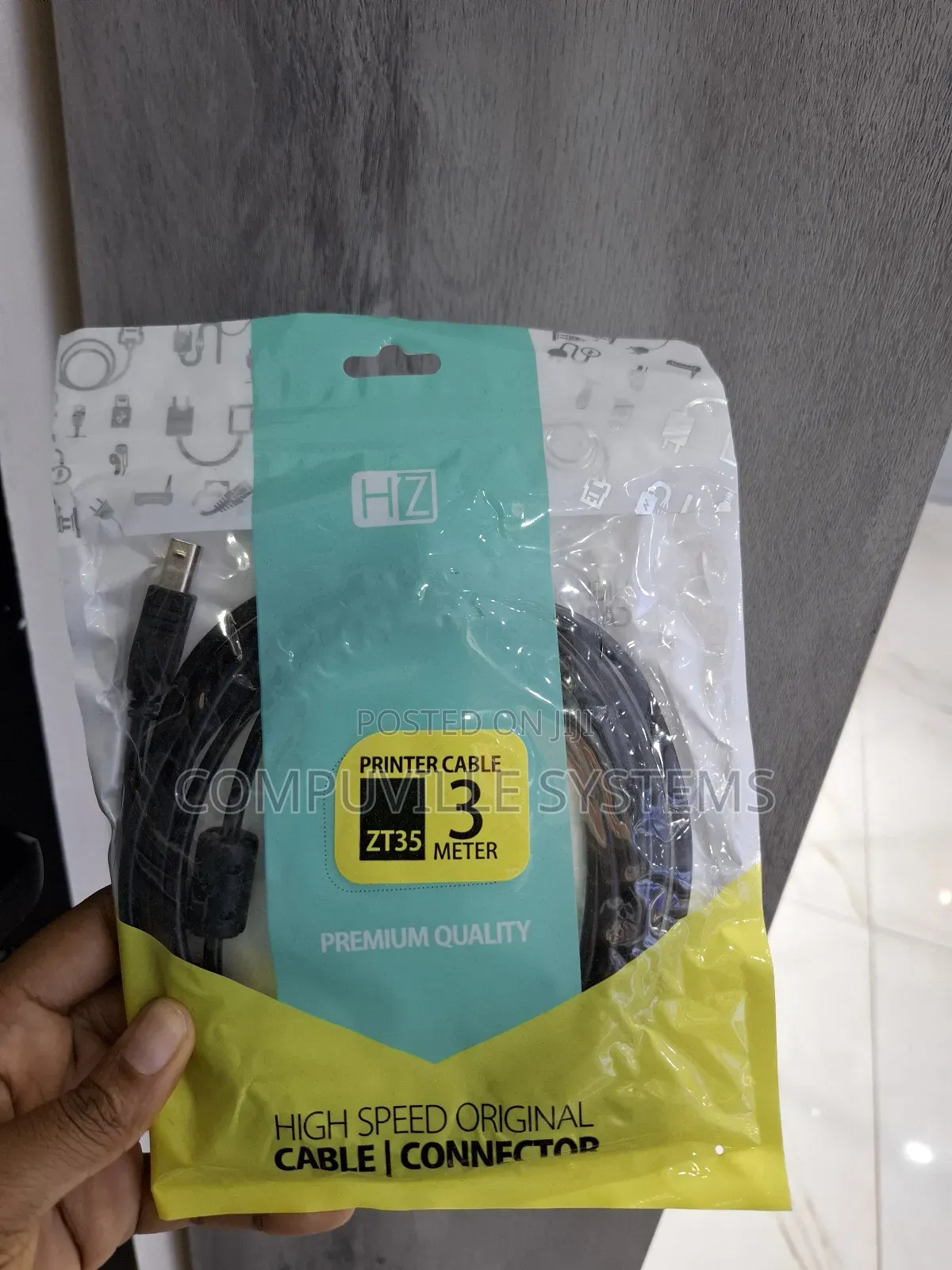 Heatz Zt35 3 Meter Printer Cable