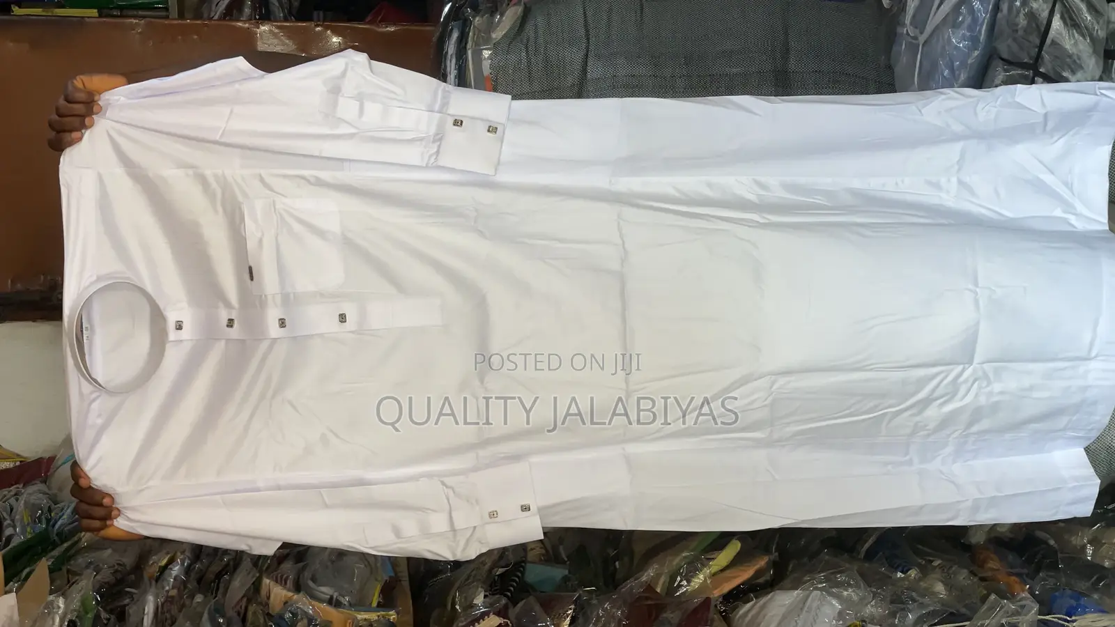 Quality White Jalabiya