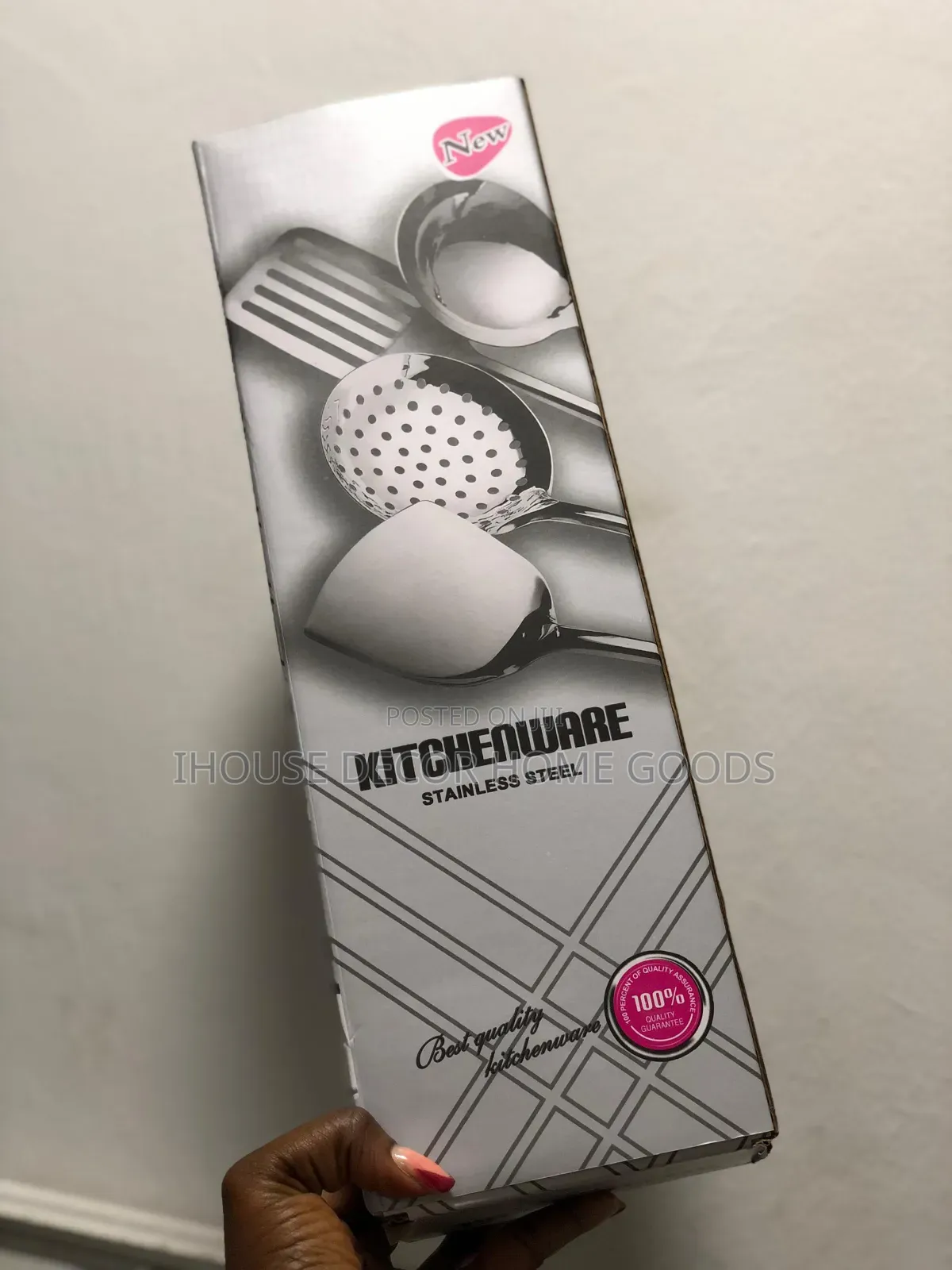 8pcs Stainless Kitchen Spoons Set